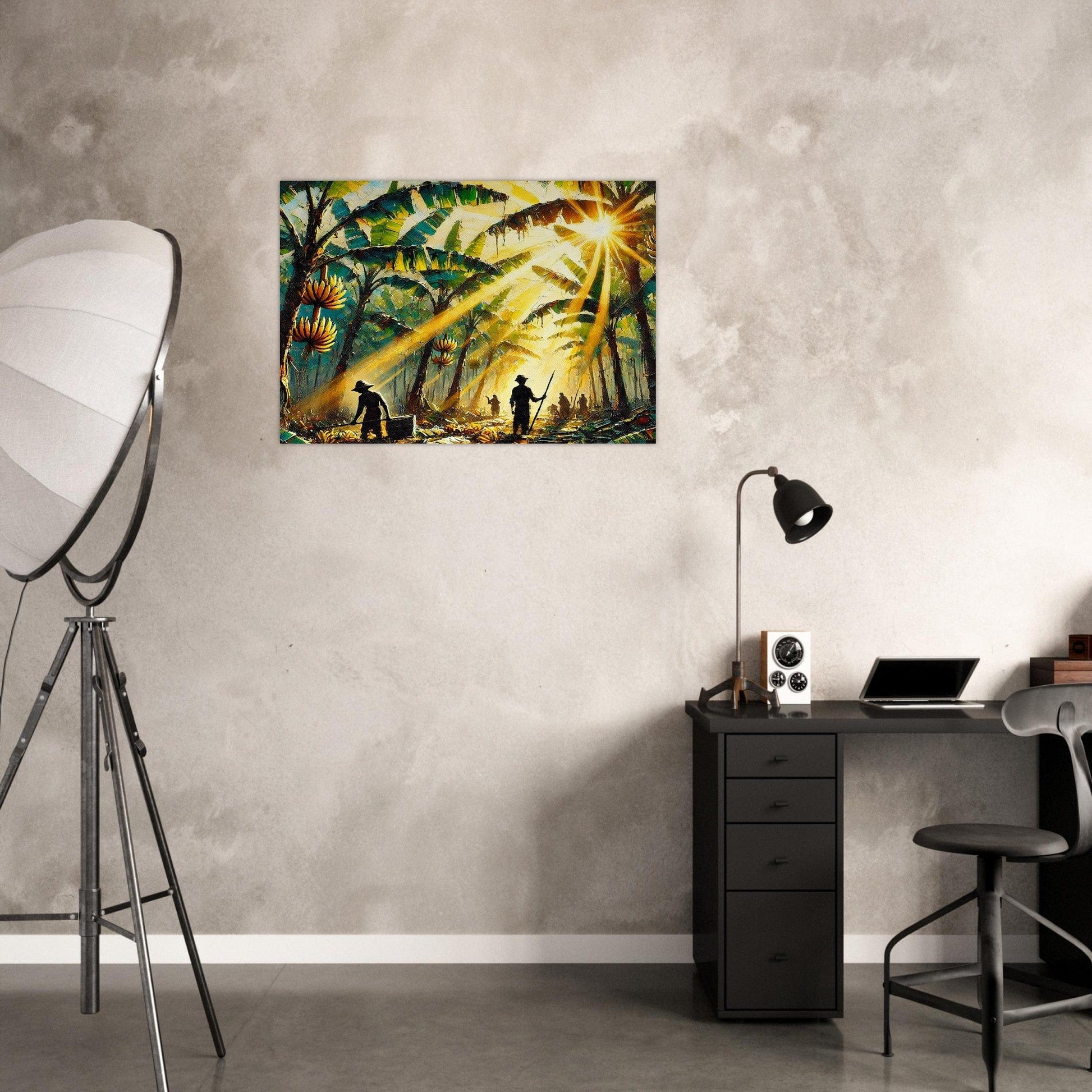 My Store Print Material Banana Plantation Two Aluminum Print