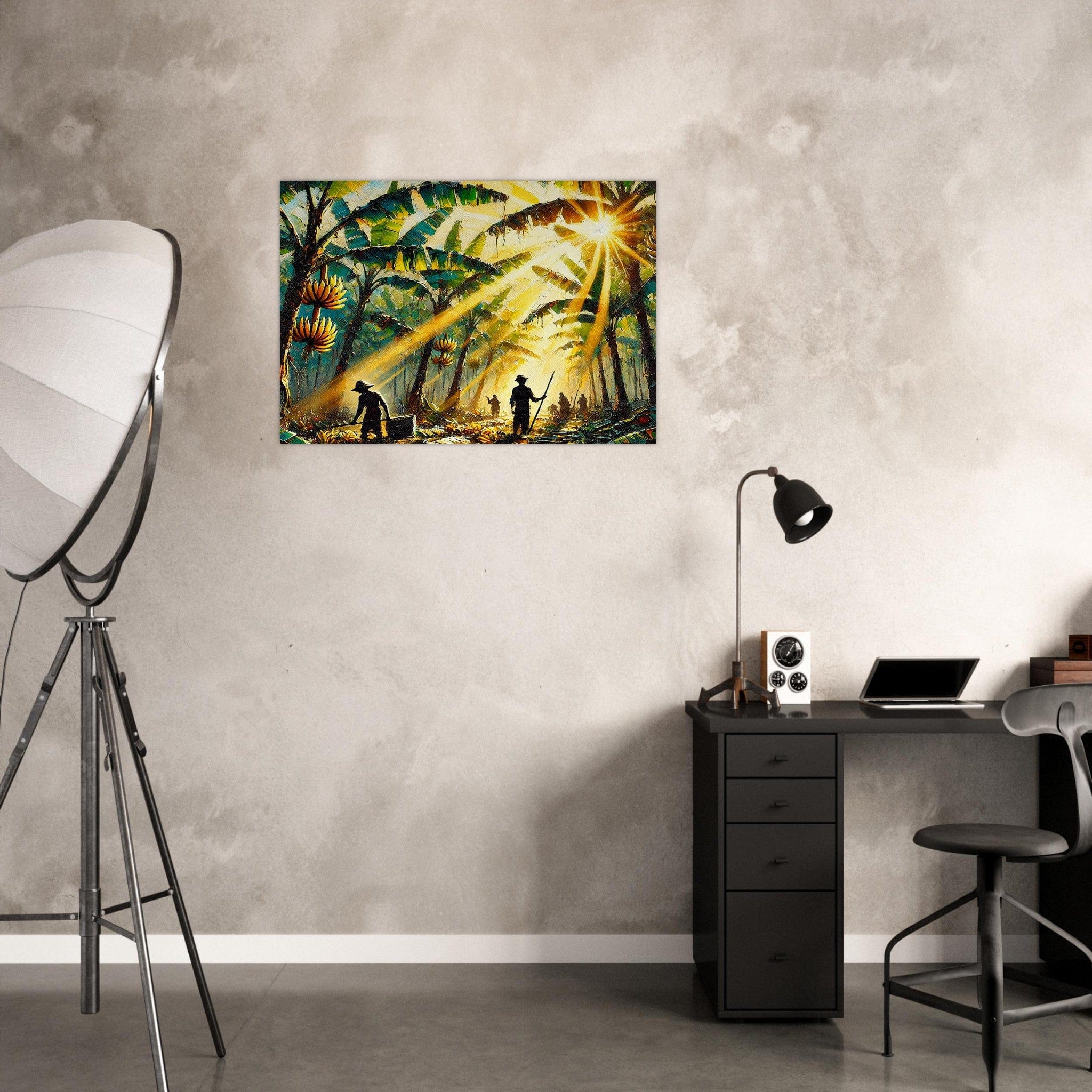 My Store Print Material Banana Plantation Two Aluminum Print