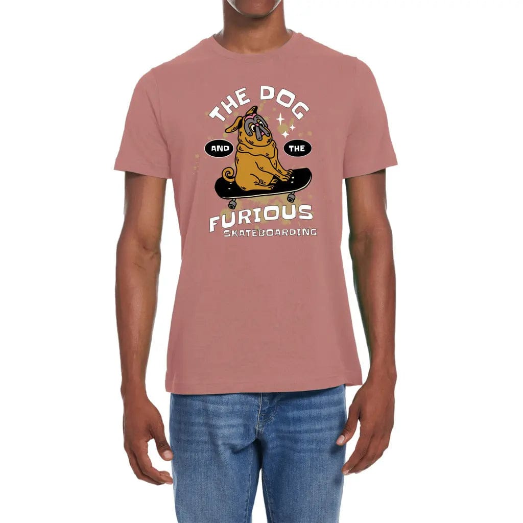 Awkward Styles Dog & The Furious Skateboarding Jersey T-shirt Premium