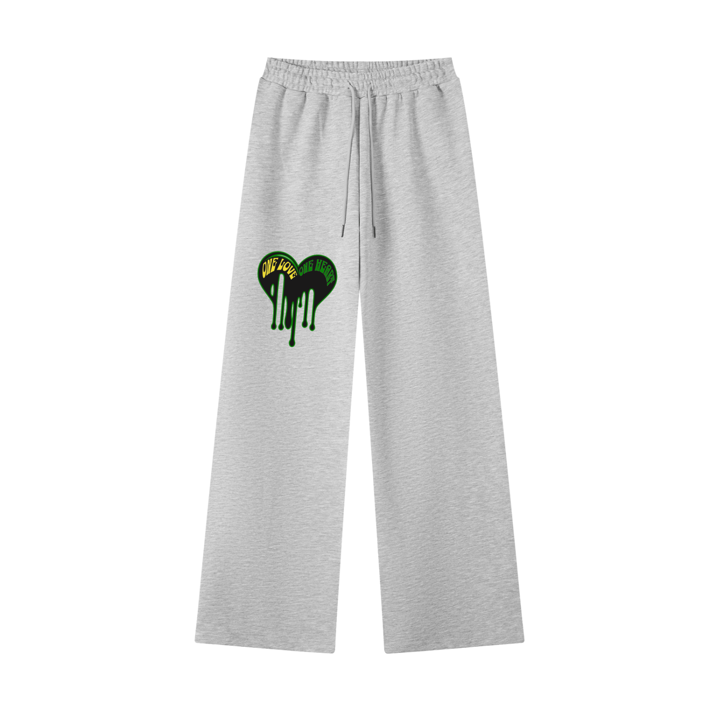 Jamaica One Love-One Heart Essential Straight-Leg Sweatpants