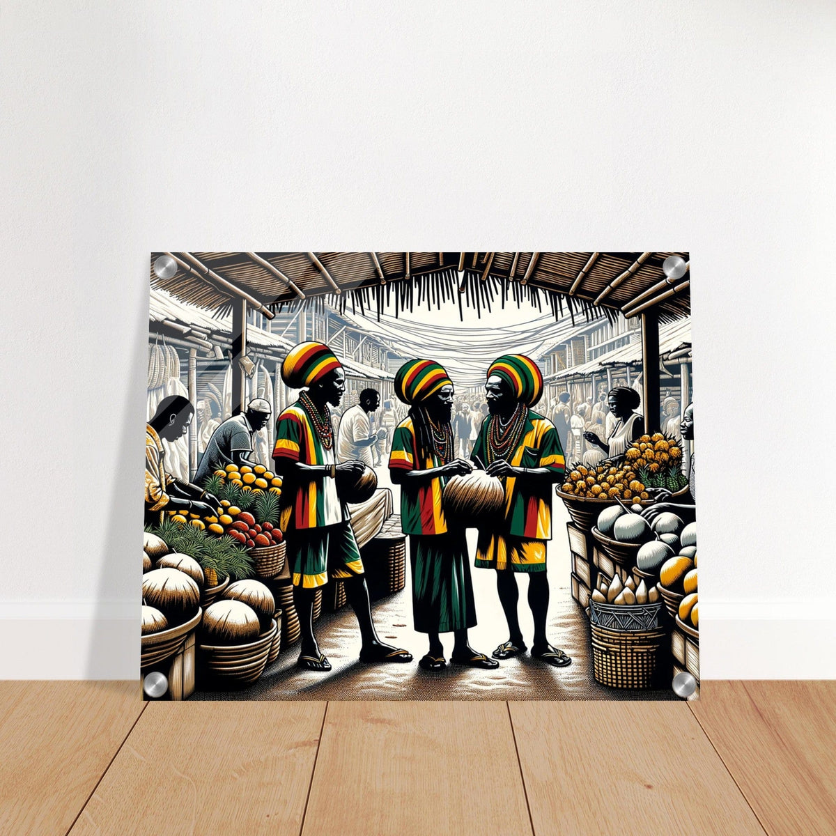 My Store Print Material Organic Market Place One Acrylic Print