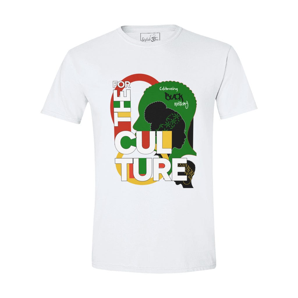 Awkward Styles S / White For The Culture BHUnisex Softstyle T-Shirt