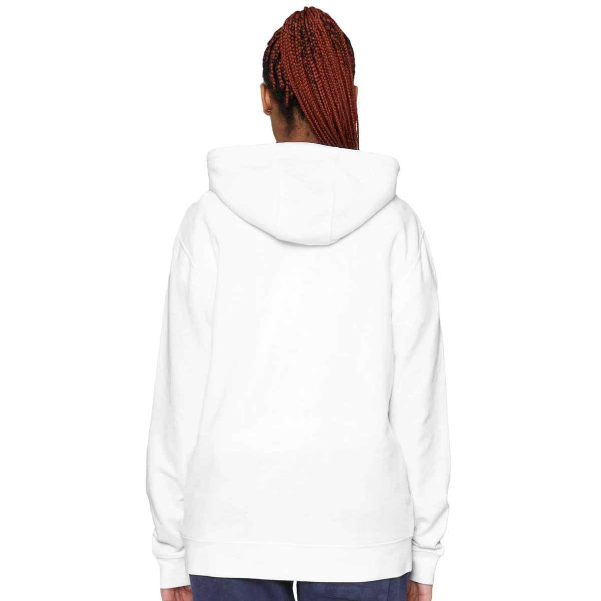 My Store T-Shirts Jamaica One Love Vibes Premium Unisex Pullover Hoodie | Laneseven LS13001 White