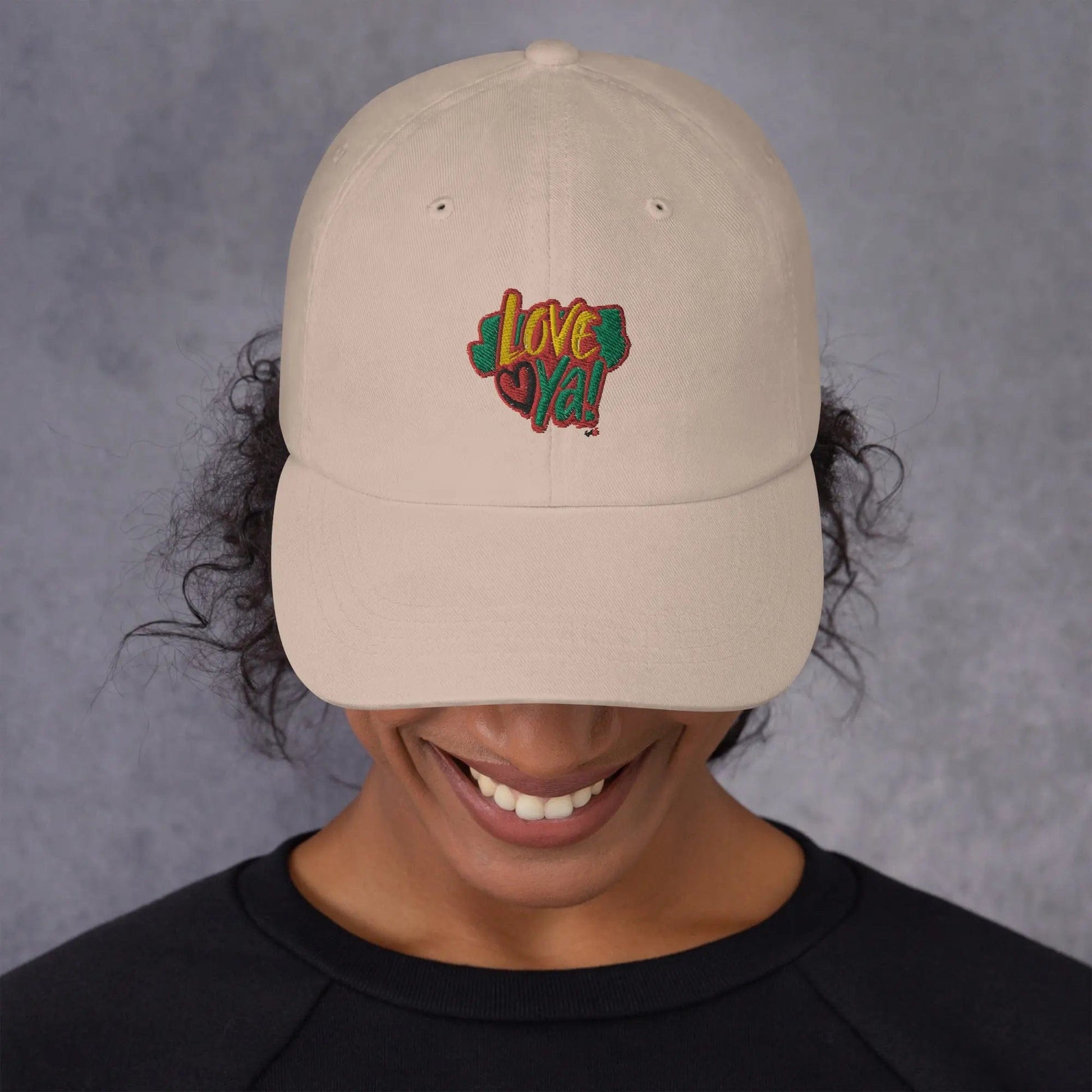 Stylish3Tees.com Stone Love Ya! Dad hat