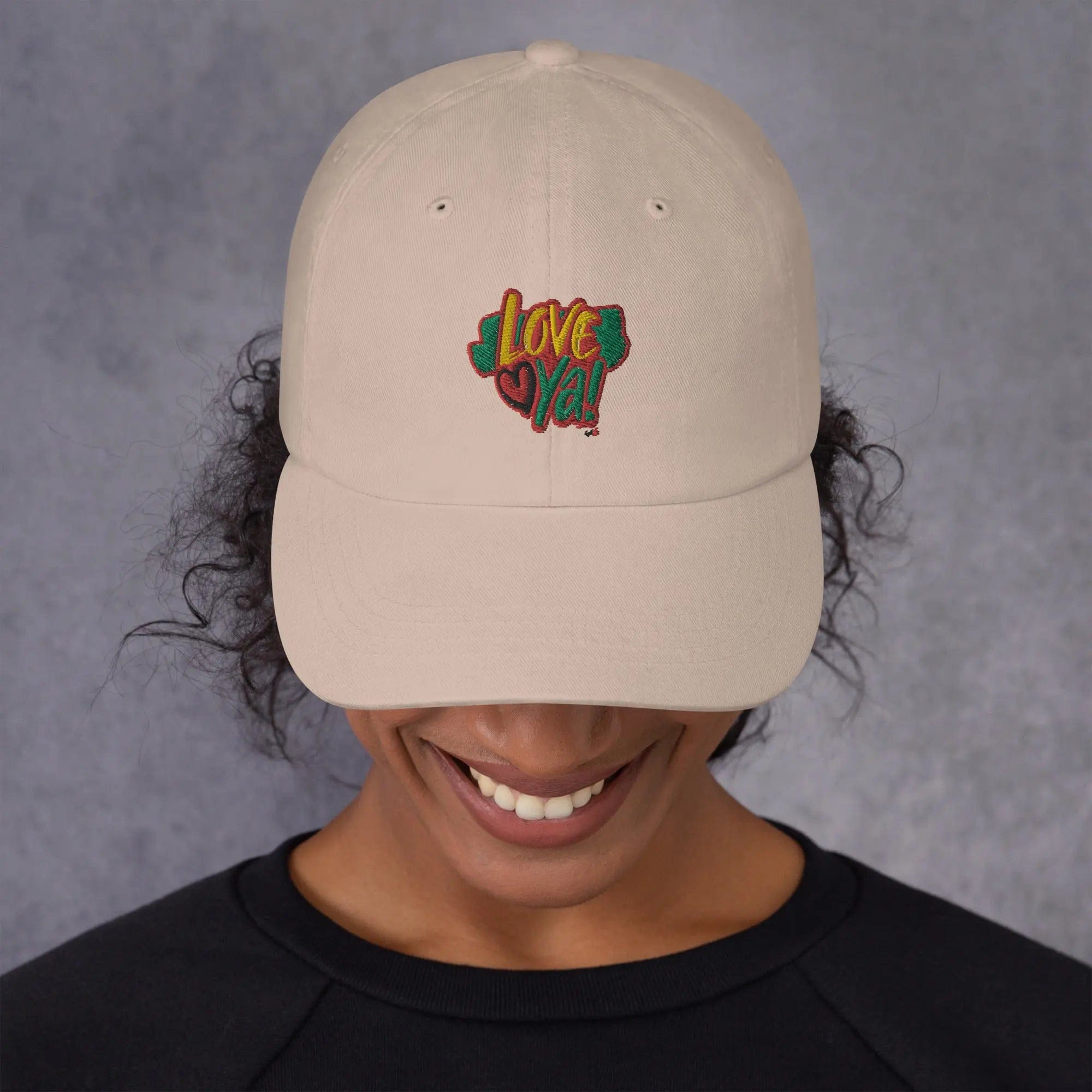 Stylish3Tees.com Stone Love Ya! Dad hat