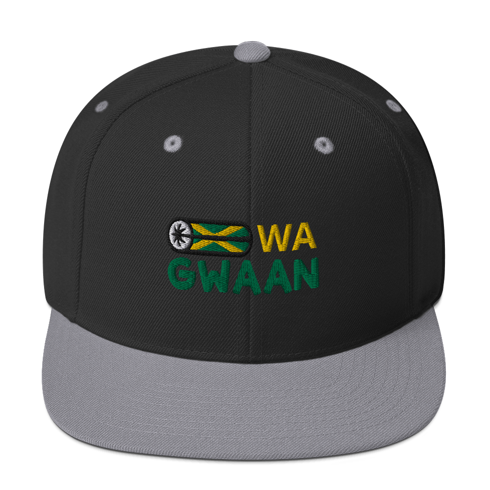 Stylish3Tees.com Wa Gwaan Jamaica Snapback Hat