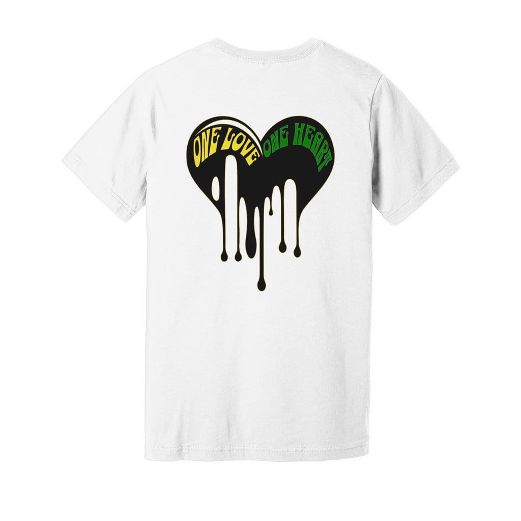 Awkward Styles Jamaica One Love One Heart Unisex Jersey Tee