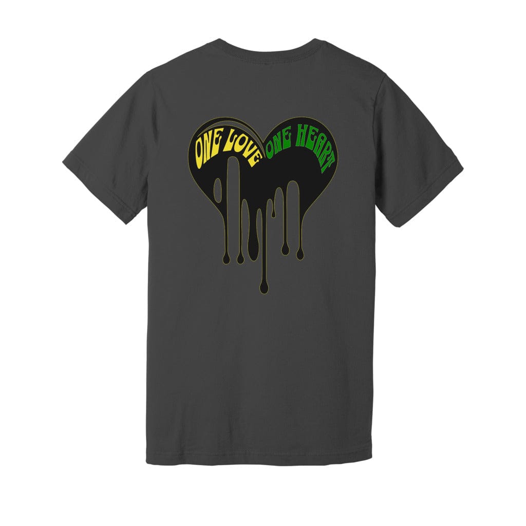 Awkward Styles Jamaica One Love One Heart Unisex Jersey Tee