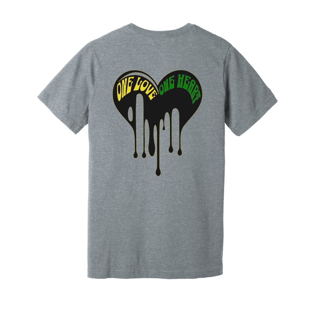 Awkward Styles Jamaica One Love One Heart Unisex Jersey Tee