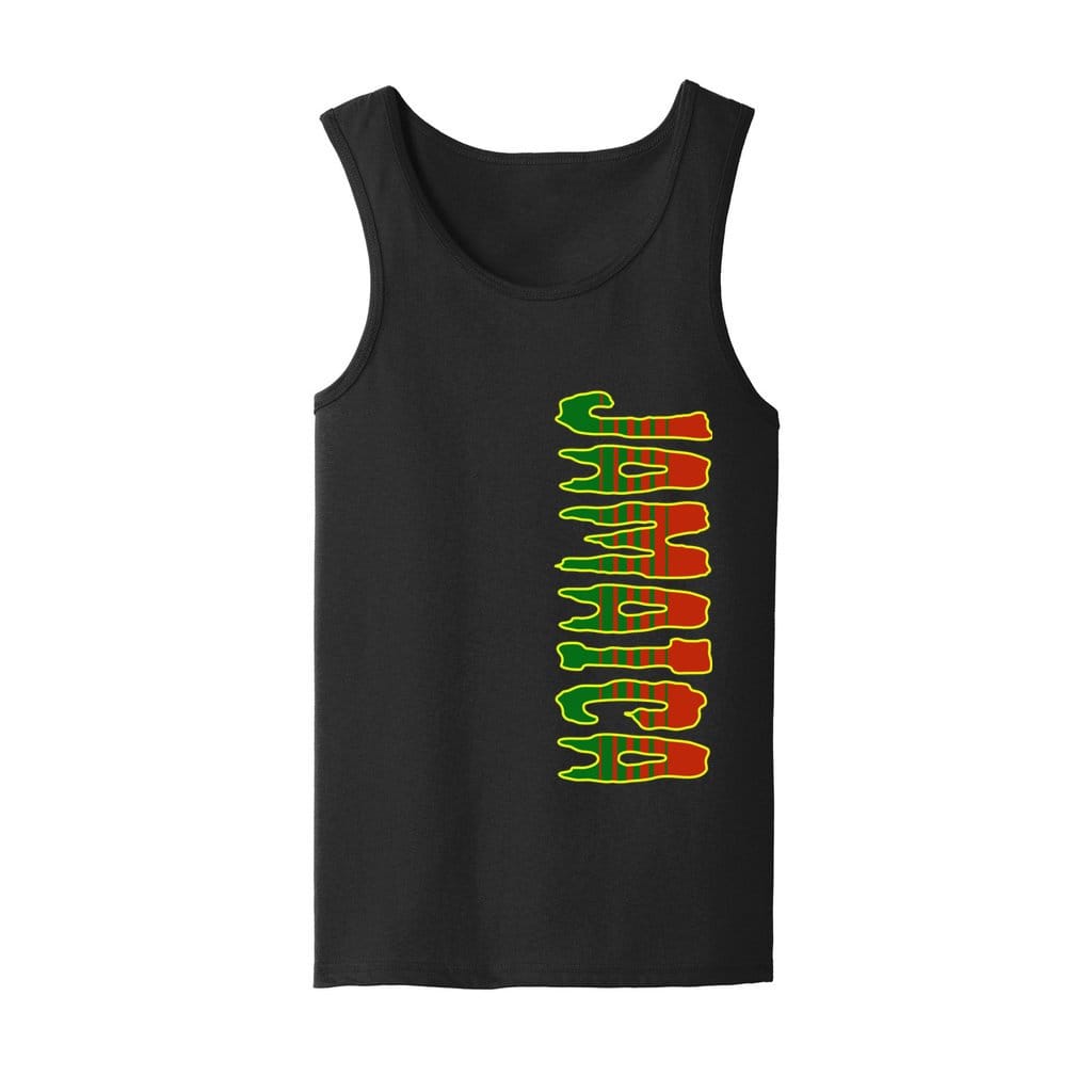 Awkward Styles S / Black Jamaica Men's Heavy Cotton Tank Top