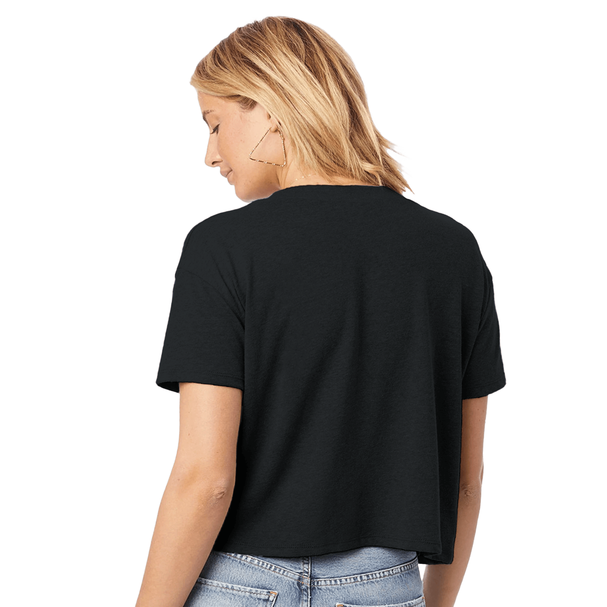My Store Print Material Save By Grace. Women's Headliner Cropped Crewneck T-Shirt | Alternative 5114BP