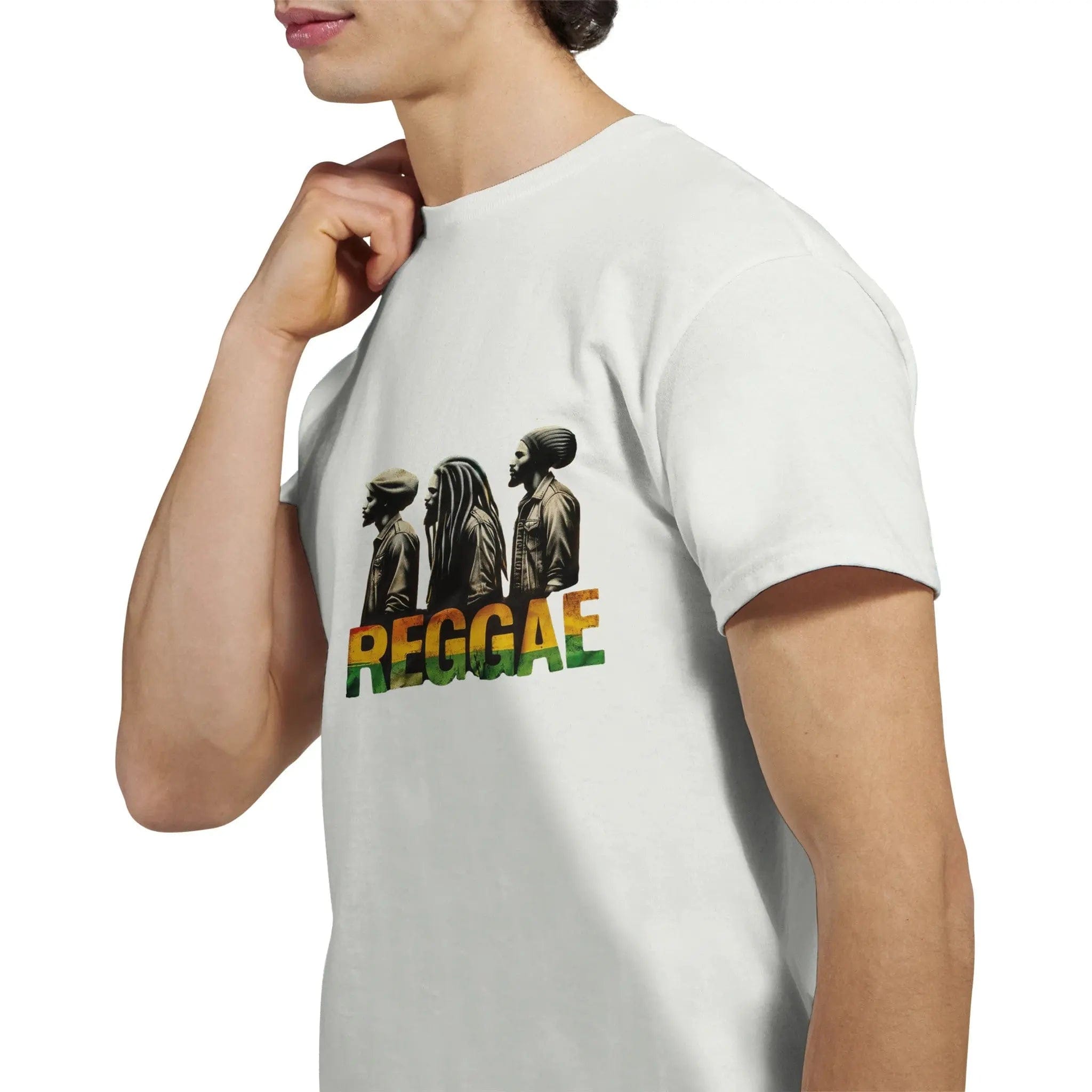 Stylish3Tees.com T-Shirts Reggae Heavyweight Unisex Crewneck T-shirt