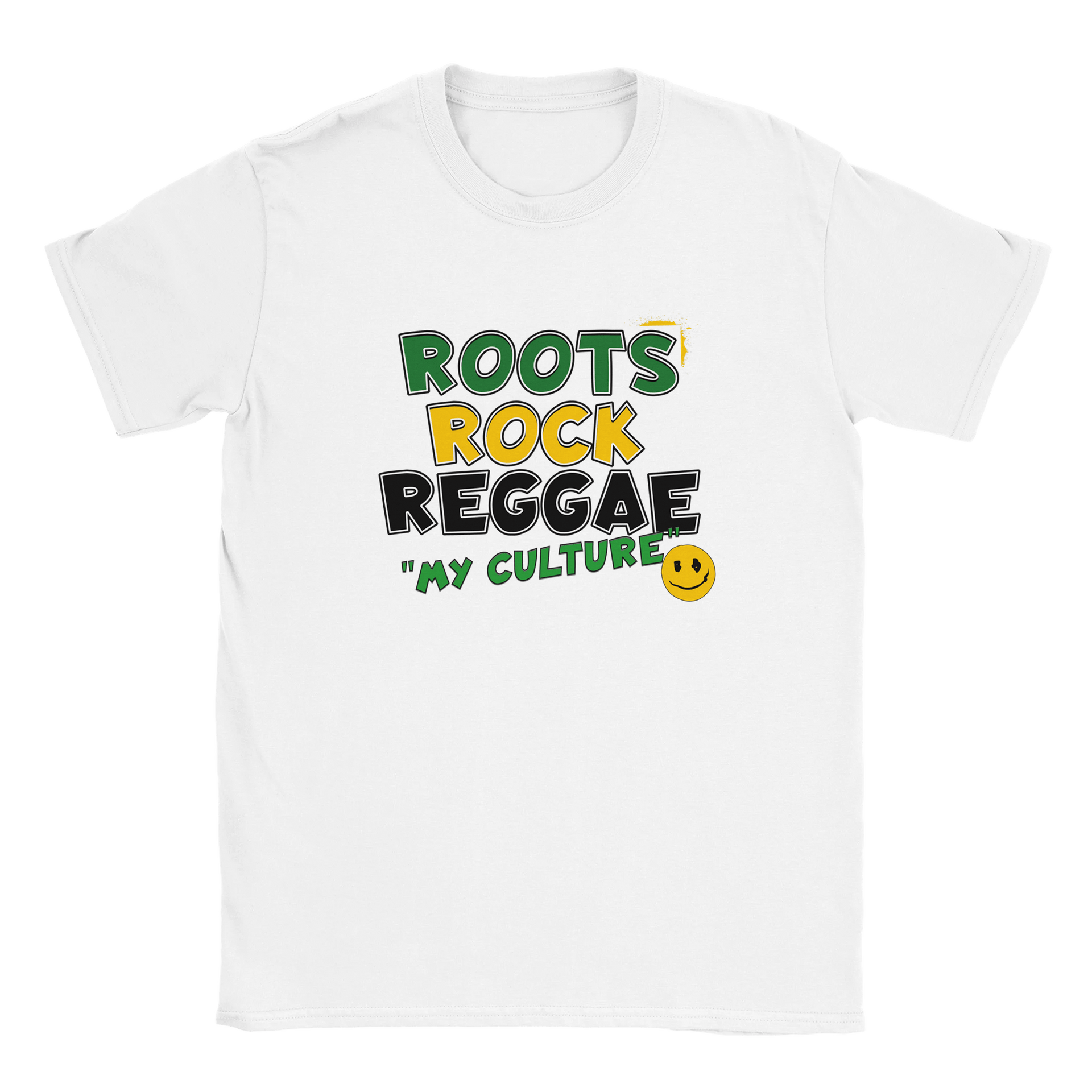 My Store T-Shirts White / S Roots Rock Reggae My Culture. Classic Unisex Crewneck T-shirt | Gildan® 64000
