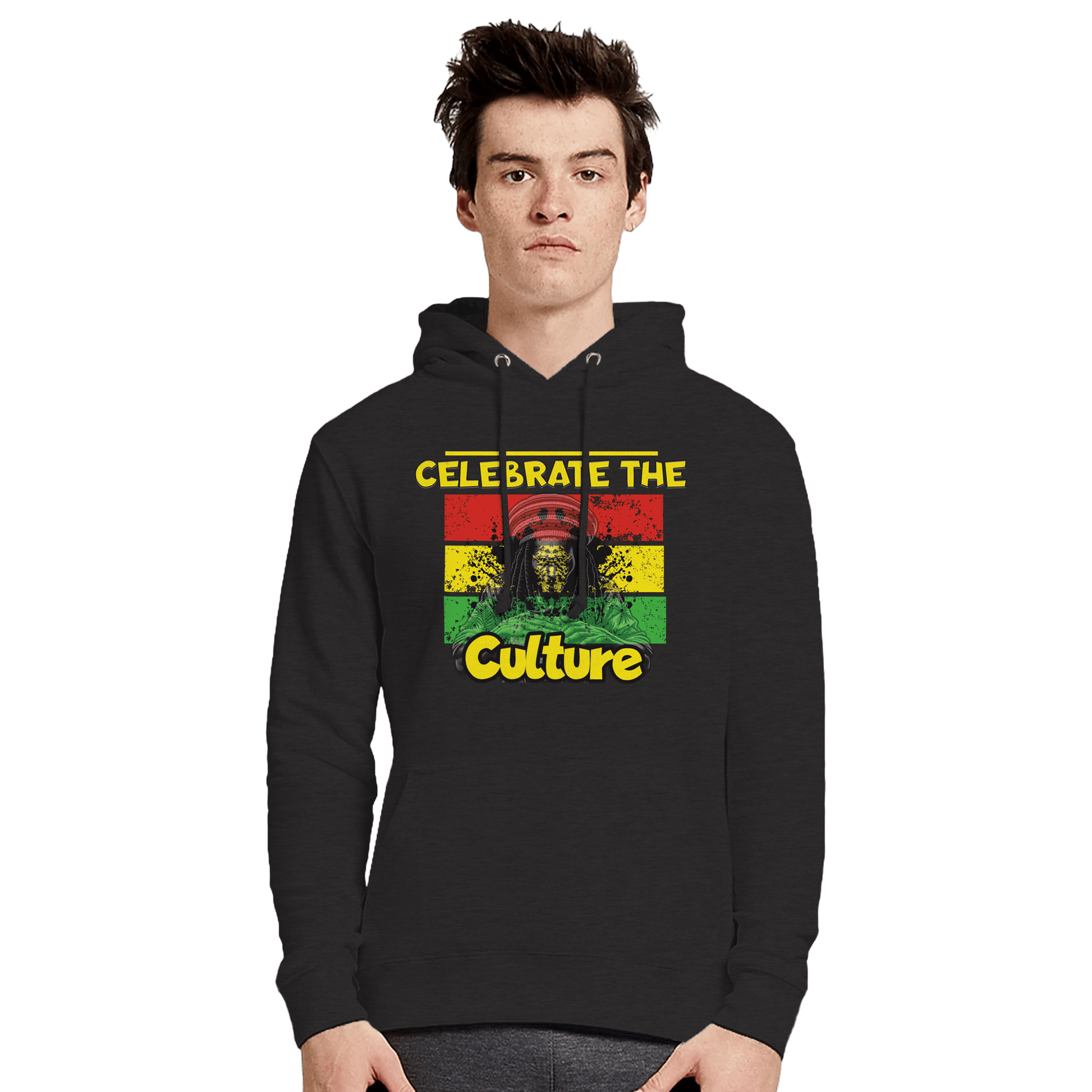 My Store Print Material Celebrate The Culture. Premium Unisex Pullover Hoodie | Laneseven LS13001