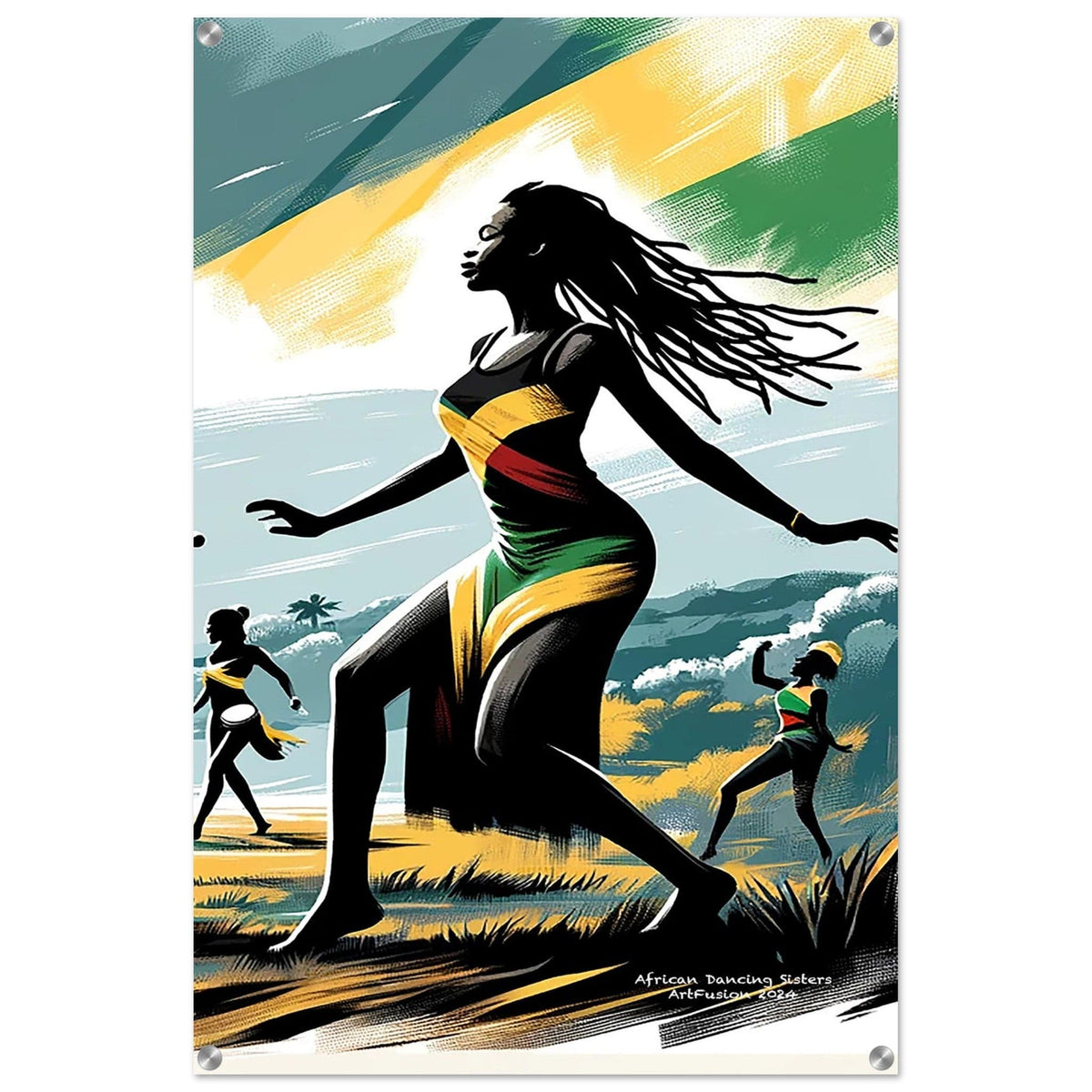 My Store Print Material 60x90 cm / 24x36″ Cultural Dancing Rhythm One Acrylic Print