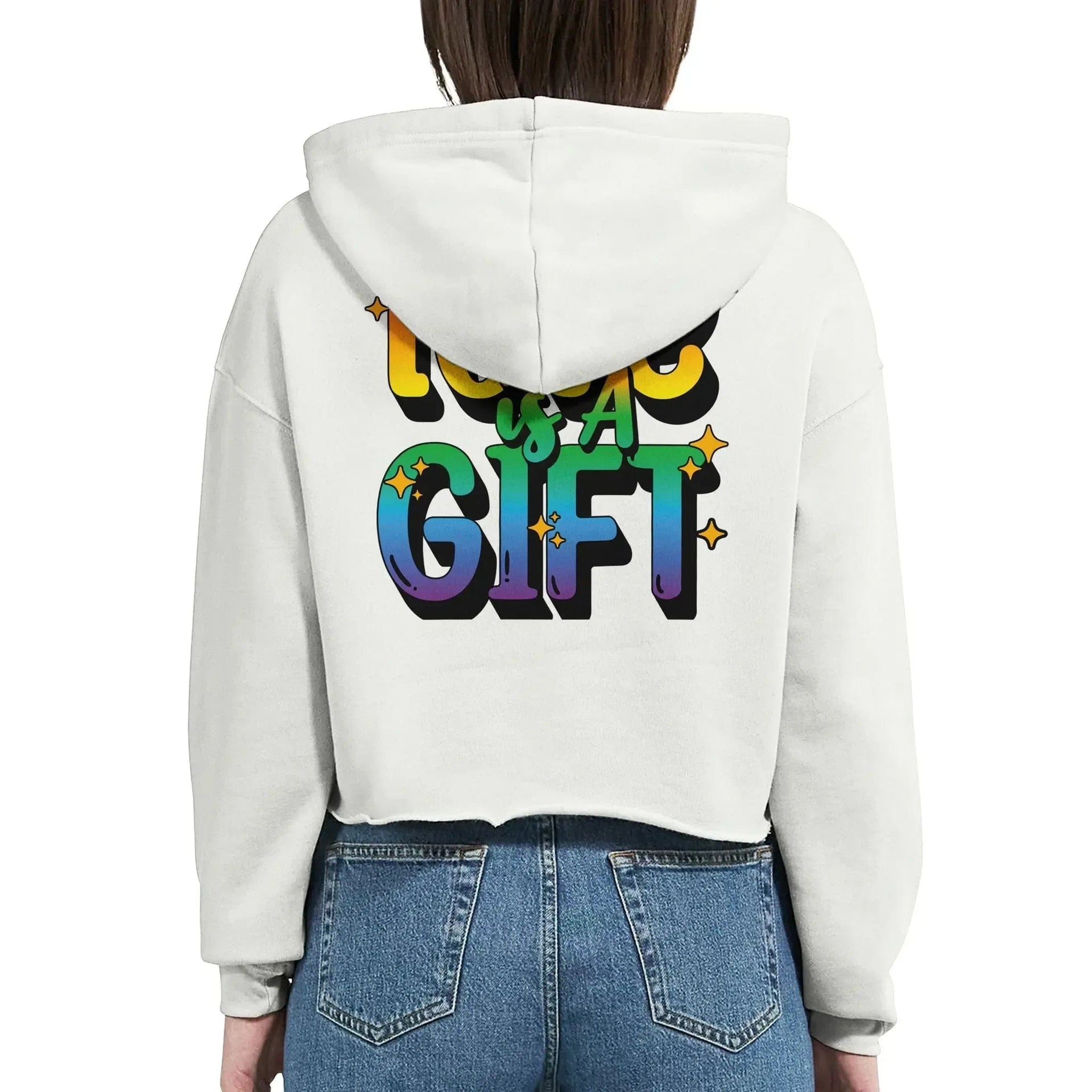 Stylish3Tees.com T-Shirts Be Mine Women's Cropped Hoodie | Bella + Canvas 7502