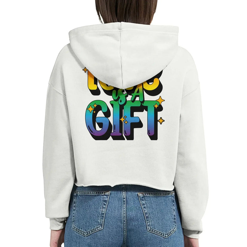 Stylish3Tees.com T-Shirts Be Mine Women's Cropped Hoodie | Bella + Canvas 7502