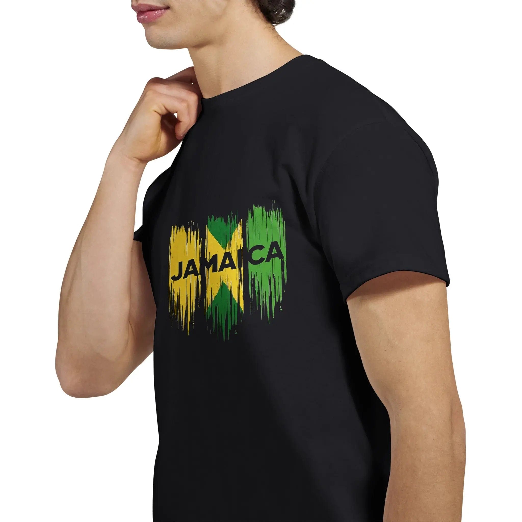 Gelato Print Material Raw Unfiltered Jamaica Heavyweight Unisex Crewneck T-Shirt