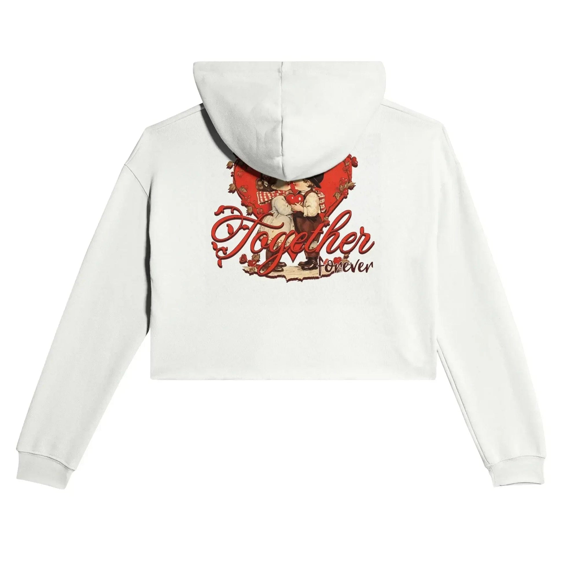 Stylish3Tees.com T-Shirts Be Mine Women's Cropped Hoodie | Bella + Canvas 7502