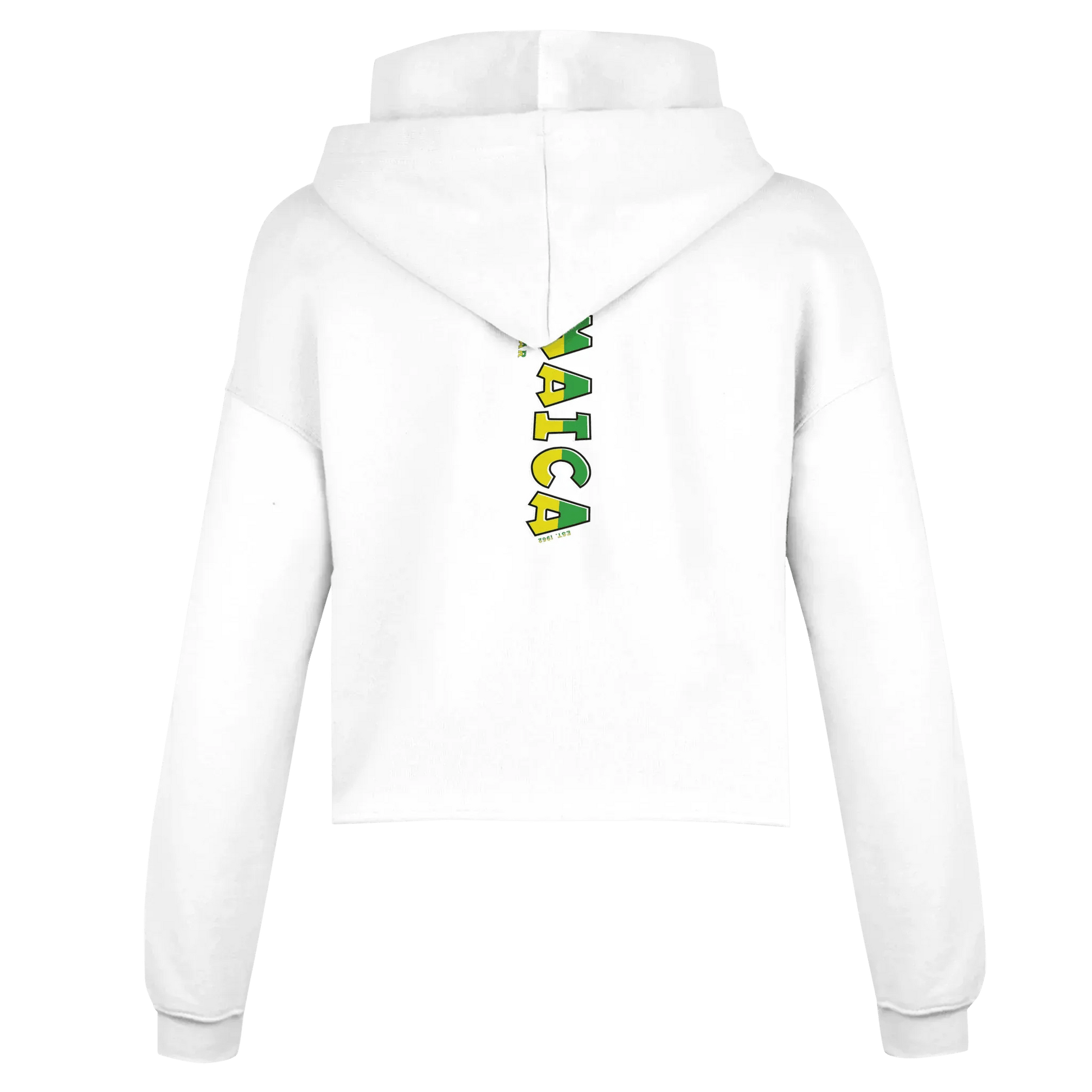 Gelato Crop Top Hoodie Jamaica Urban Wear Women's Cropped Hoodie | Bella + Canvas 7502