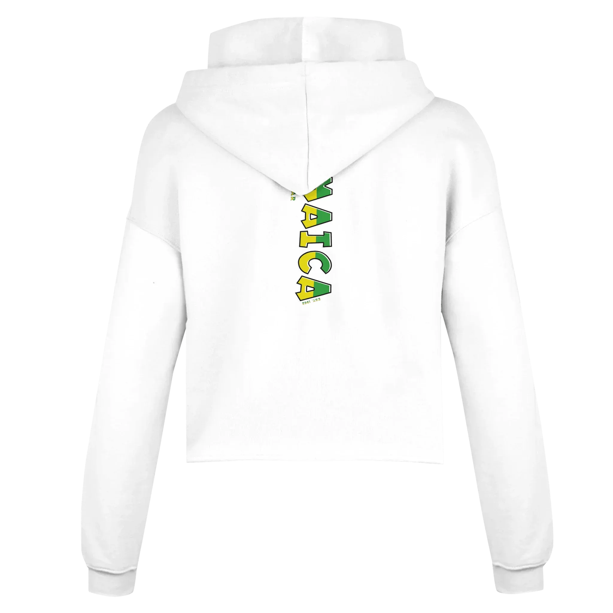 Gelato Crop Top Hoodie Jamaica Urban Wear Women's Cropped Hoodie | Bella + Canvas 7502