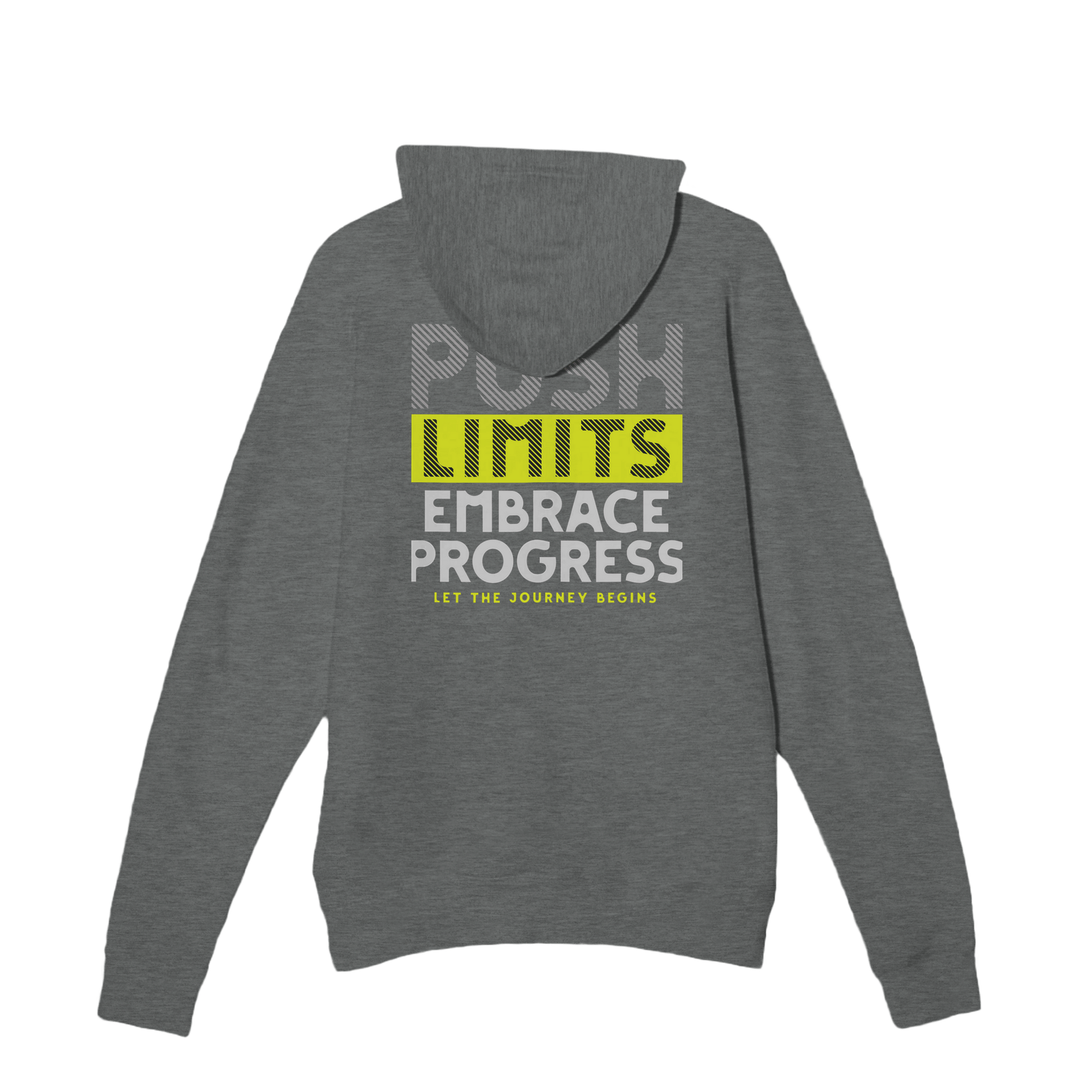 Gelato T-Shirts Push Limits Embrace Progress Premium Unisex Pullover Hoodie | Lane seven LS13001