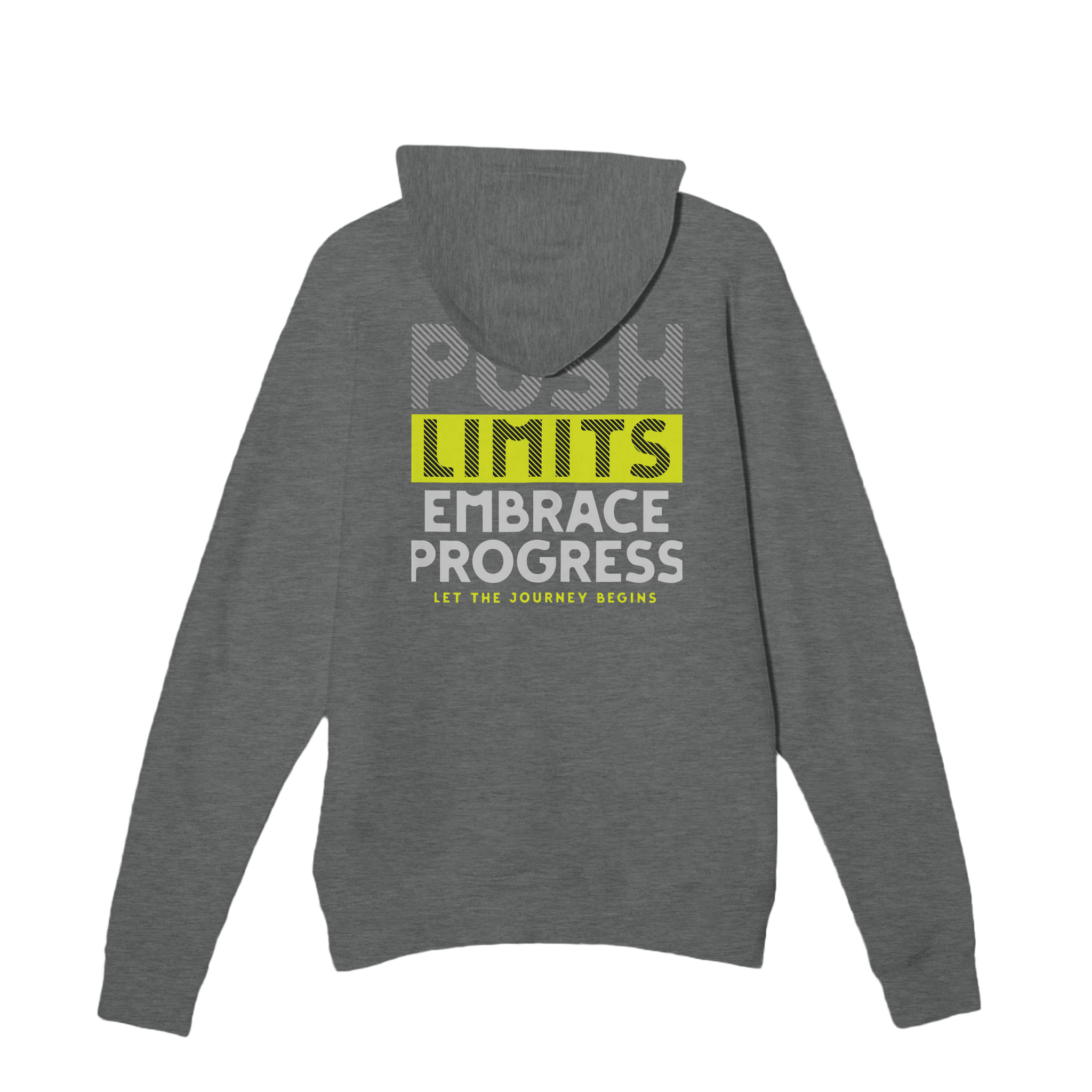 Gelato T-Shirts Push Limits Embrace Progress Premium Unisex Pullover Hoodie | Lane seven LS13001