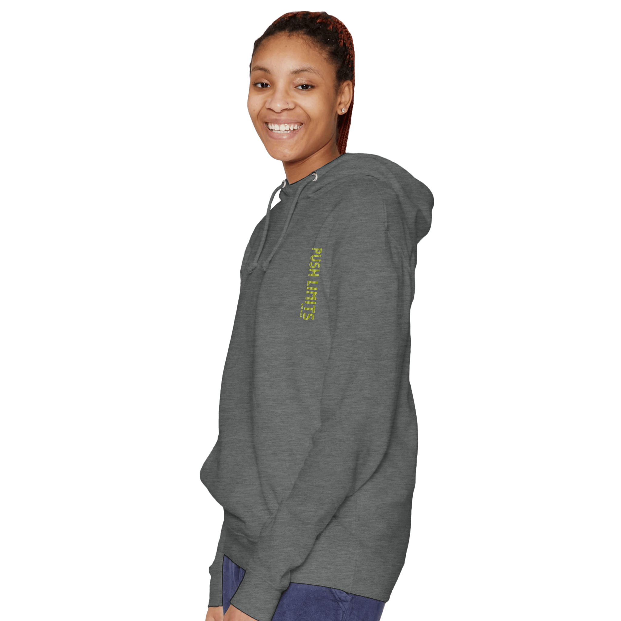 Gelato T-Shirts Push Limits Embrace Progress Premium Unisex Pullover Hoodie | Lane seven LS13001