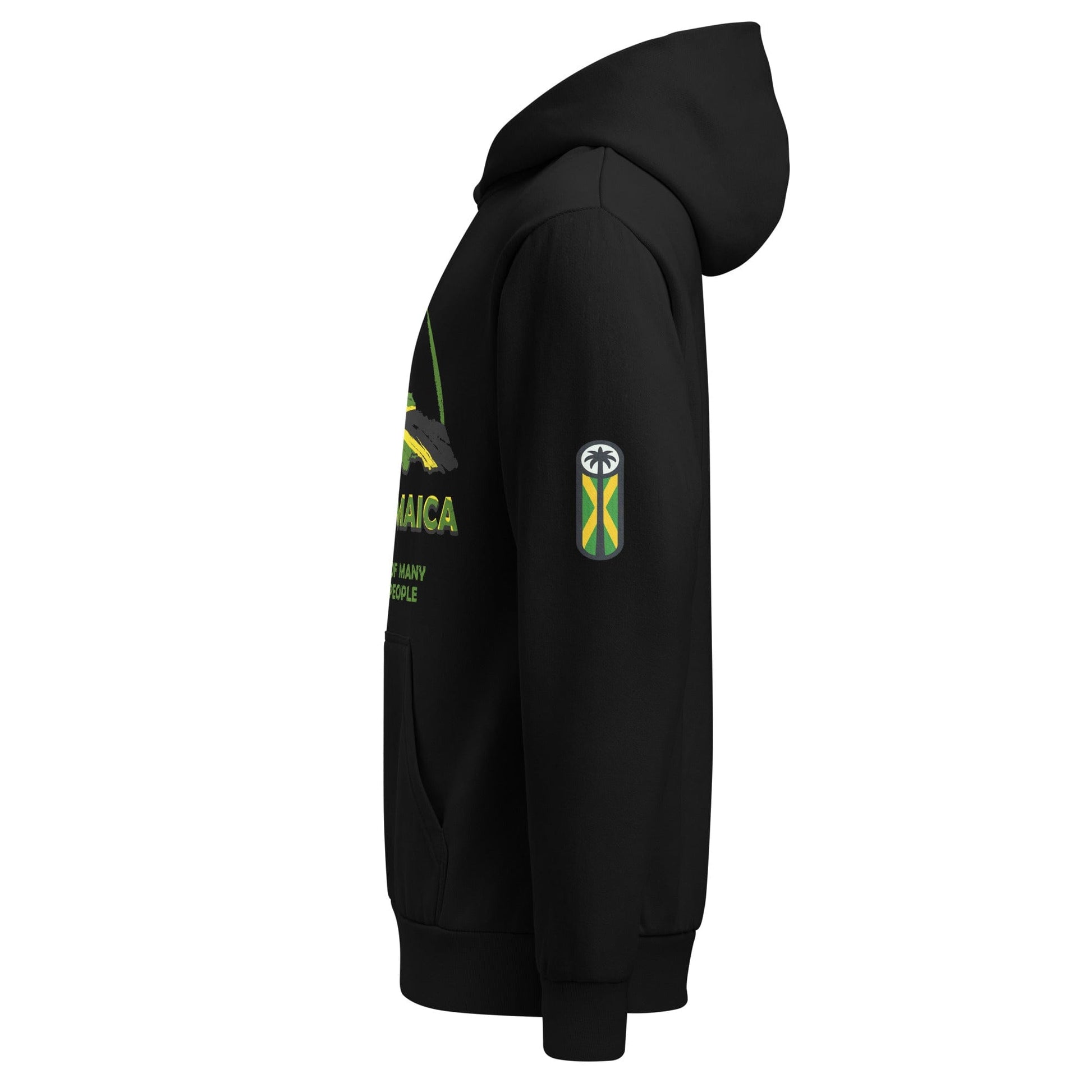 Stylish3Tees.com Jamaica Out Of Many One People Urban hoodie