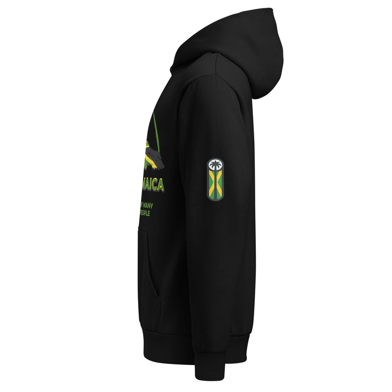 Stylish3Tees.com Jamaica Out Of Many One People Urban hoodie