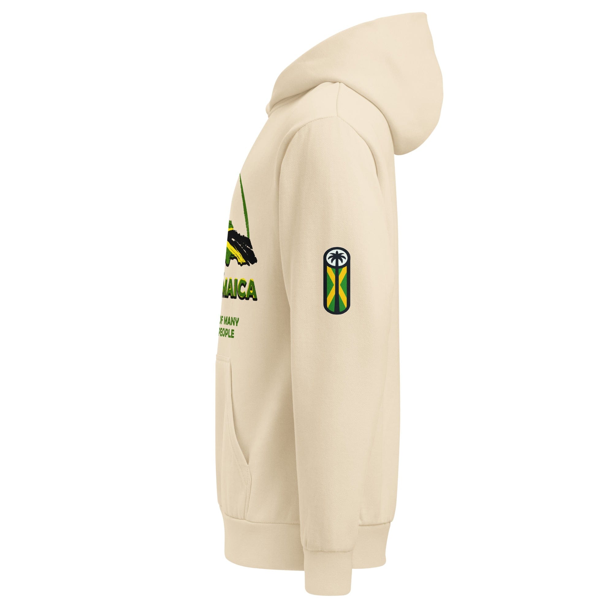 Stylish3Tees.com Jamaica Out Of Many One People Urban hoodie