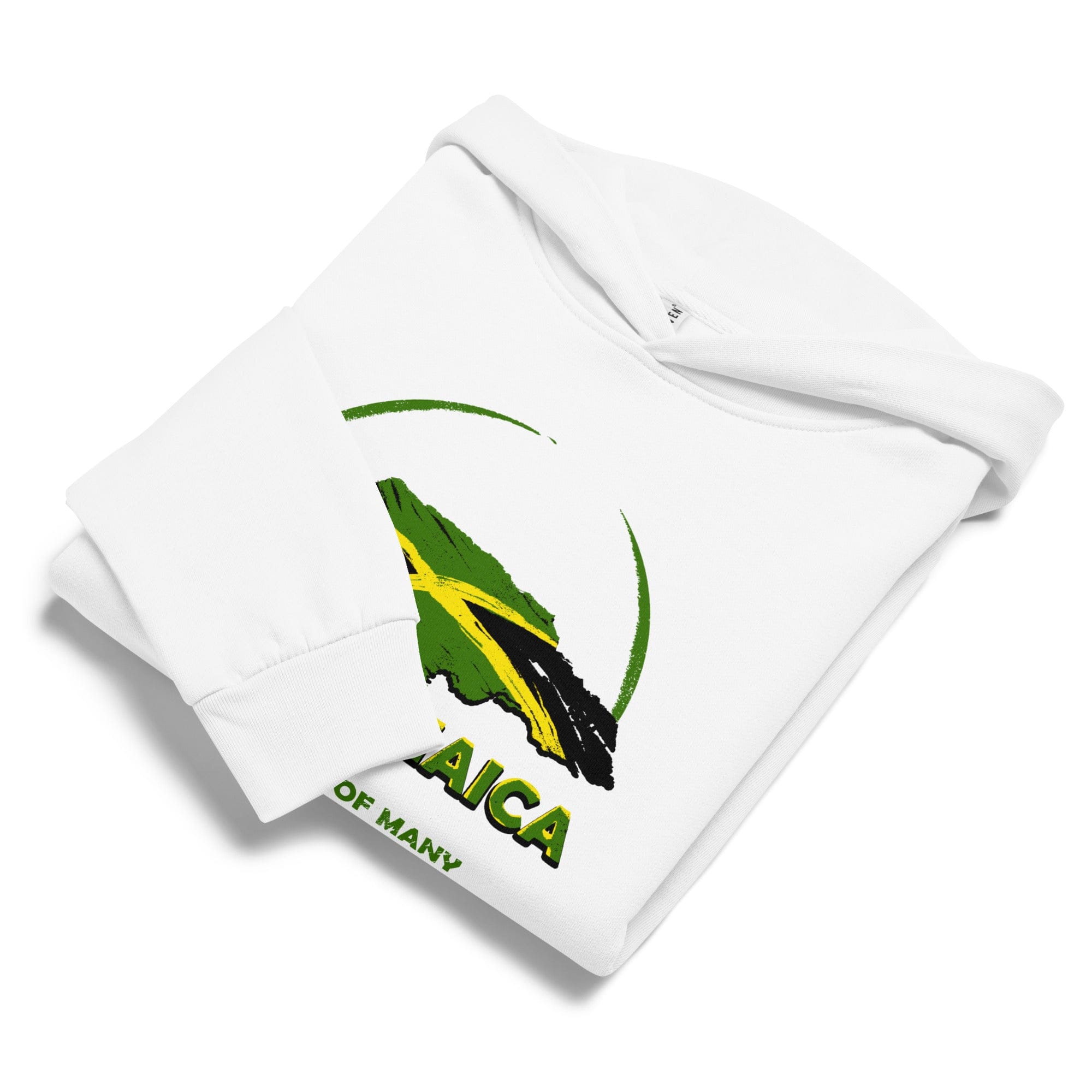 Stylish3Tees.com Jamaica Out Of Many One People Urban hoodie