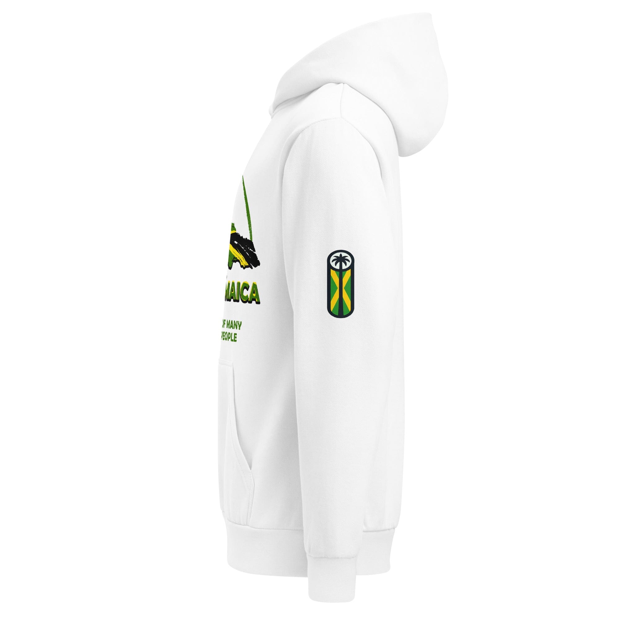 Stylish3Tees.com Jamaica Out Of Many One People Urban hoodie