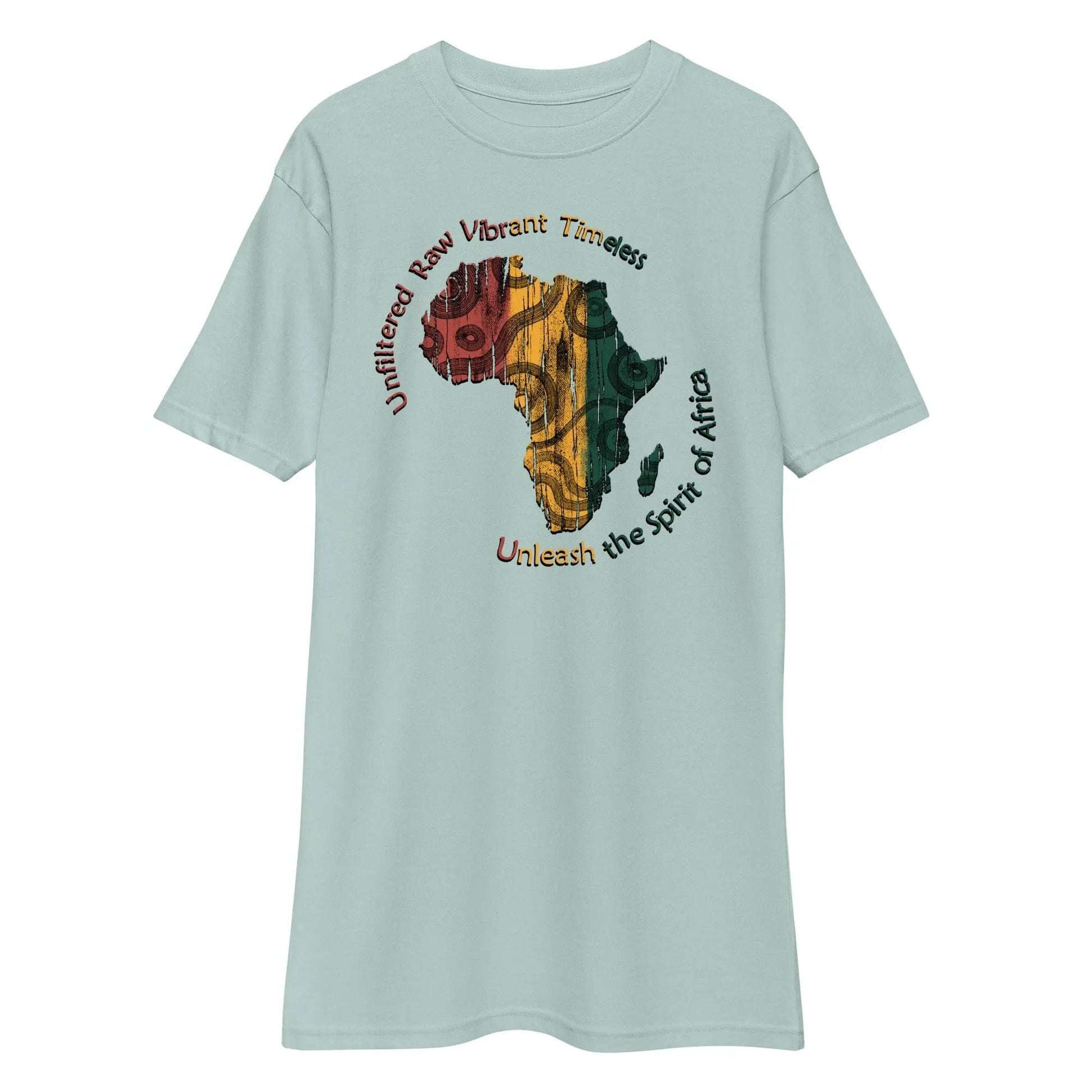 STYLISH3TEES.COM Spirit Of Africa Men’s premium Heavyweight Tee