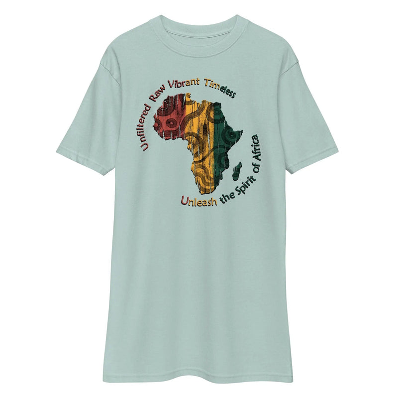 STYLISH3TEES.COM Spirit Of Africa Men’s premium Heavyweight Tee