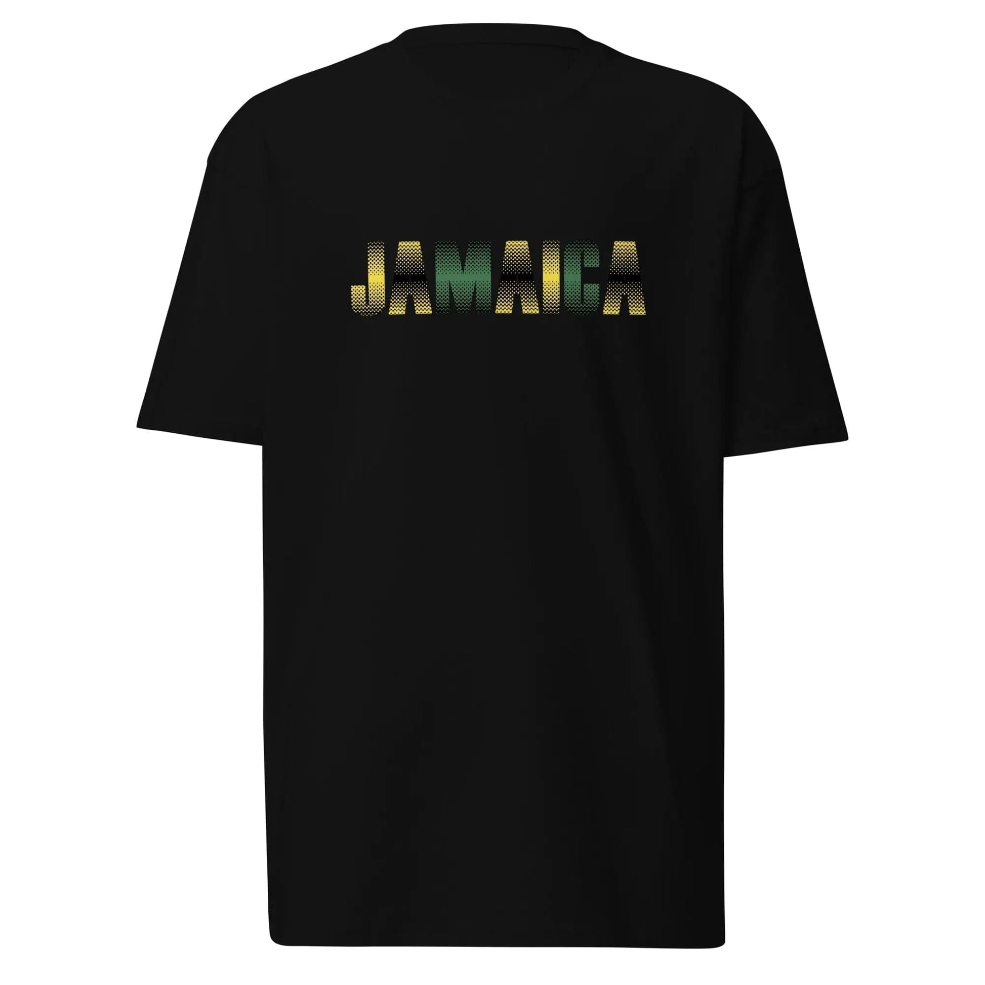 STYLISH3TEES.COM Black / S Jamaica Out Of Many One People Men’s Premium Heavyweight Tee