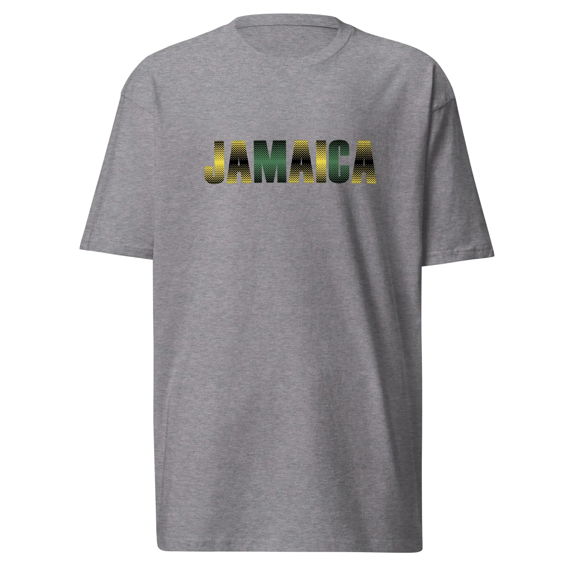 Jamaica Out Of Many One People Men’s Premium Heavyweight Tee - Stylish3Tees.com