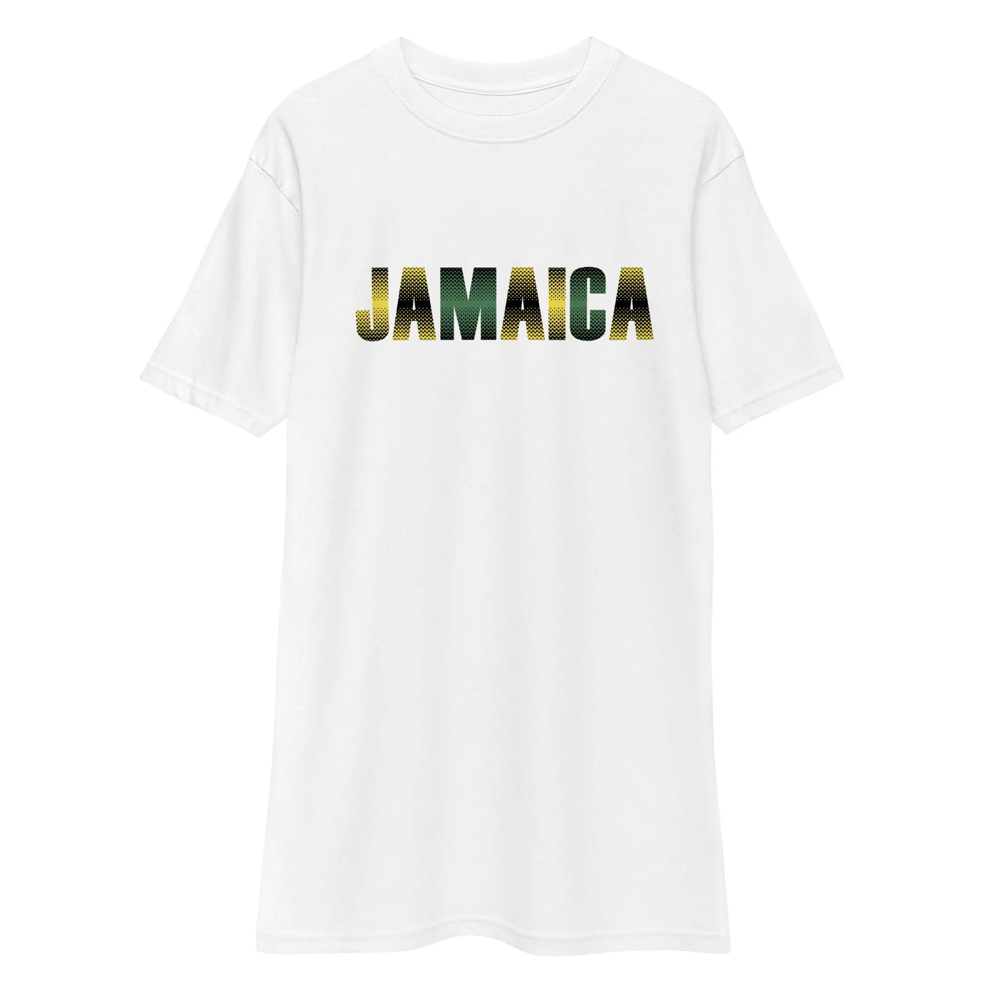 Jamaica Out Of Many One People Men’s Premium Heavyweight Tee - Stylish3Tees.com