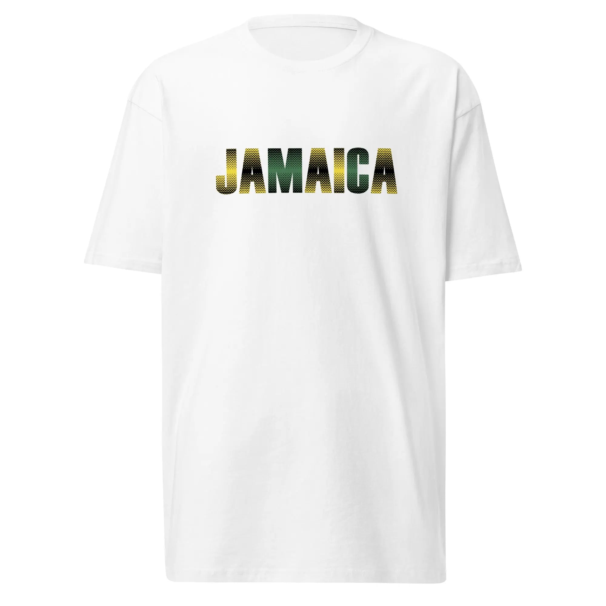 Jamaica Out Of Many One People Men’s Premium Heavyweight Tee - Stylish3Tees.com