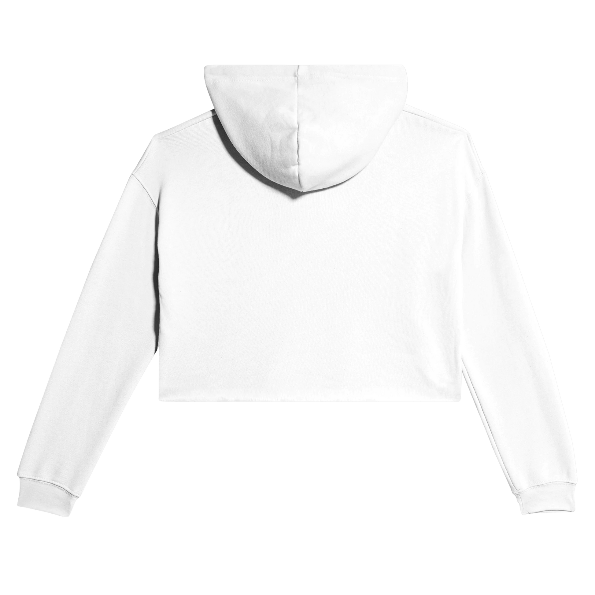 My Store Crop Top Hoodie Good Vibes Only. Women's Cropped Hoodie | Bella + Canvas 7502