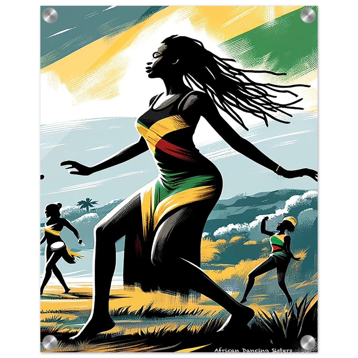 My Store Print Material 40x50 cm / 16x20″ Cultural Dancing Rhythm One Acrylic Print