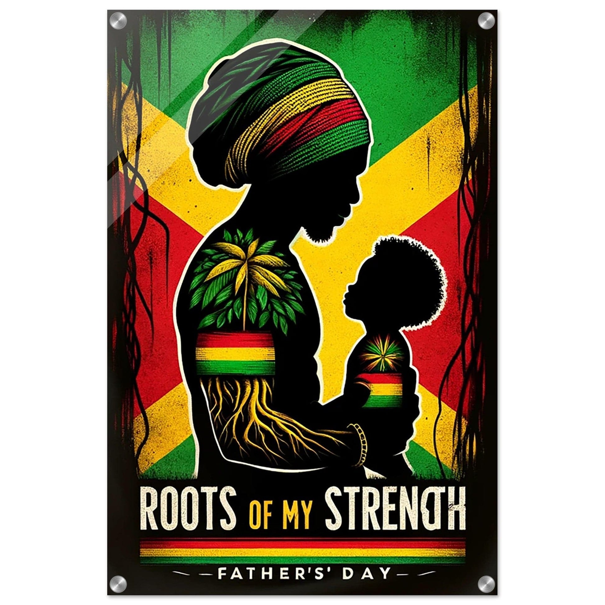 My Store Print Material 50x75 cm / 20x30″ Roots Of My Culture Acrylic Print