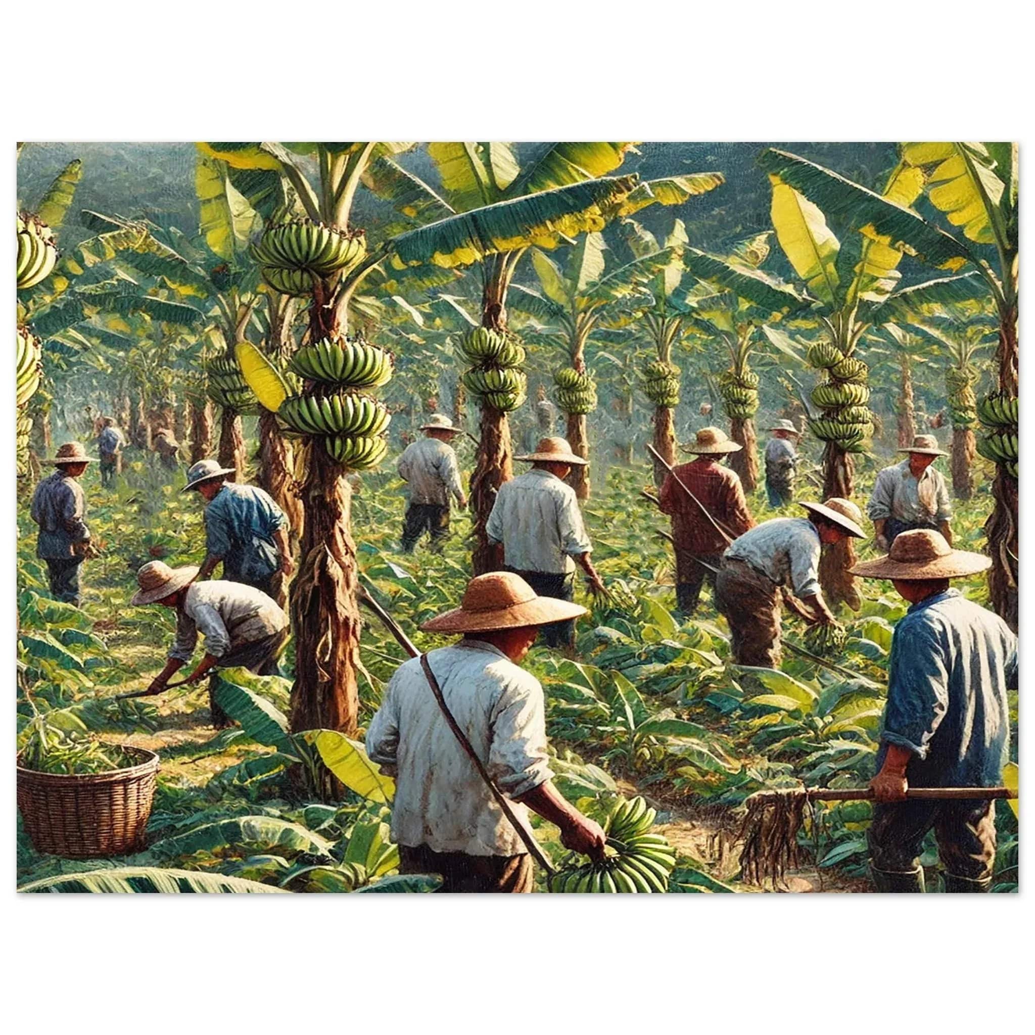 My Store Print Material 60x80 cm / 24x32″ Banana Plantation One Aluminum Print