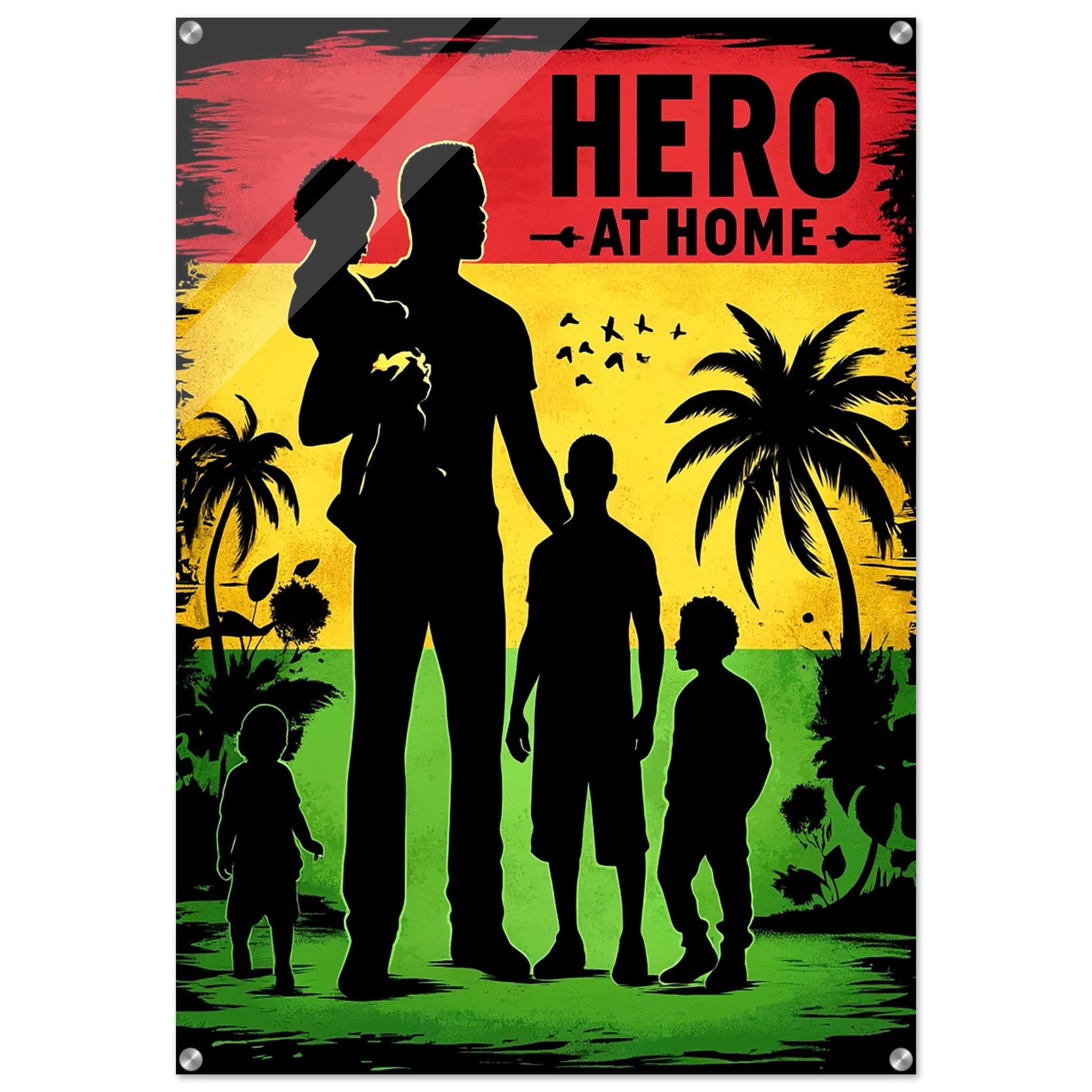 My Store Print Material 70x100 cm / 28x40″ Hero At Home Two Acrylic Print