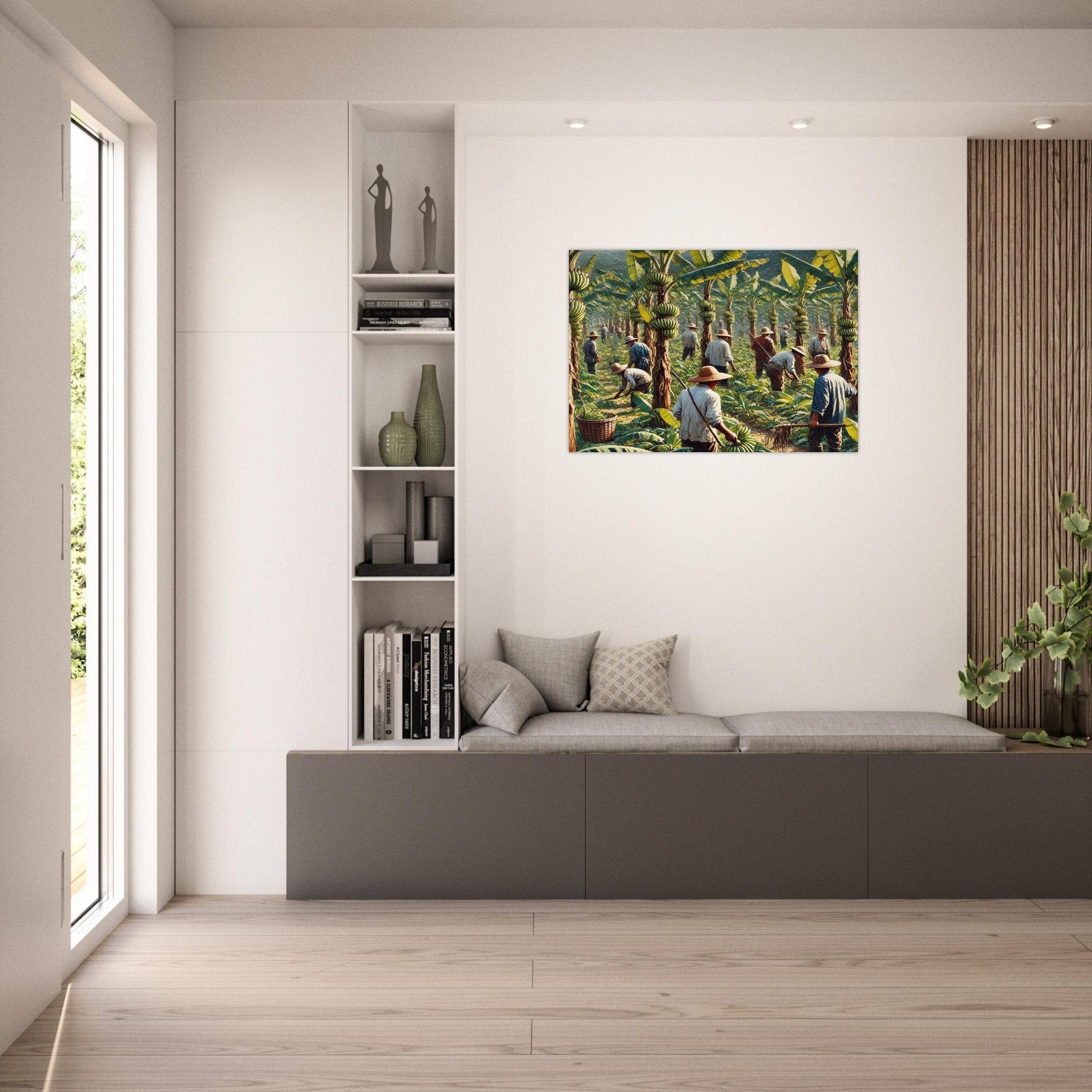 My Store Print Material Banana Plantation One Aluminum Print