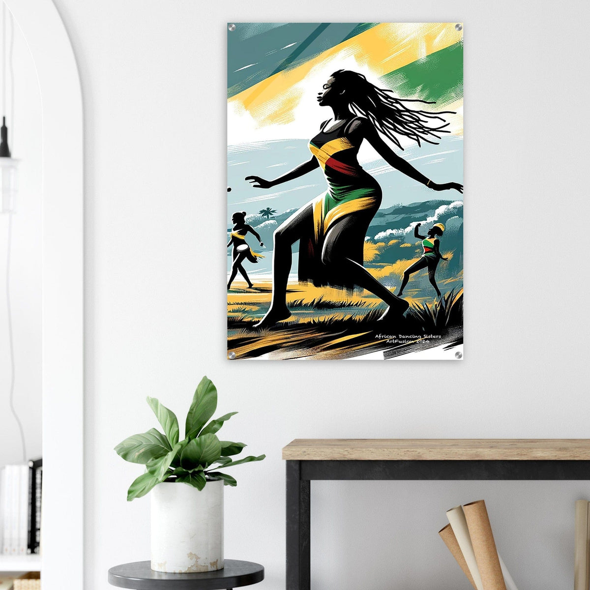 My Store Print Material Cultural Dancing Rhythm One Acrylic Print