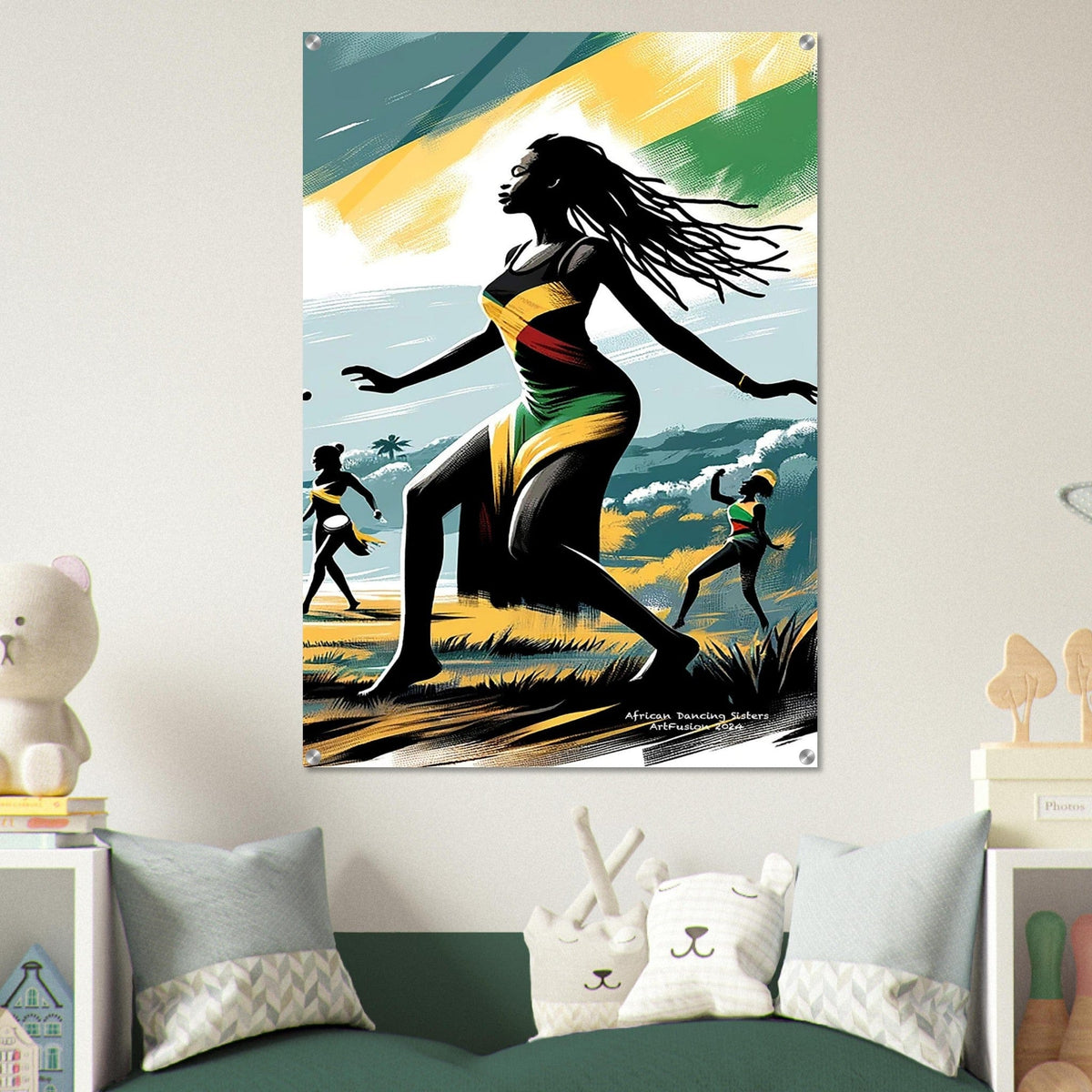 My Store Print Material Cultural Dancing Rhythm One Acrylic Print