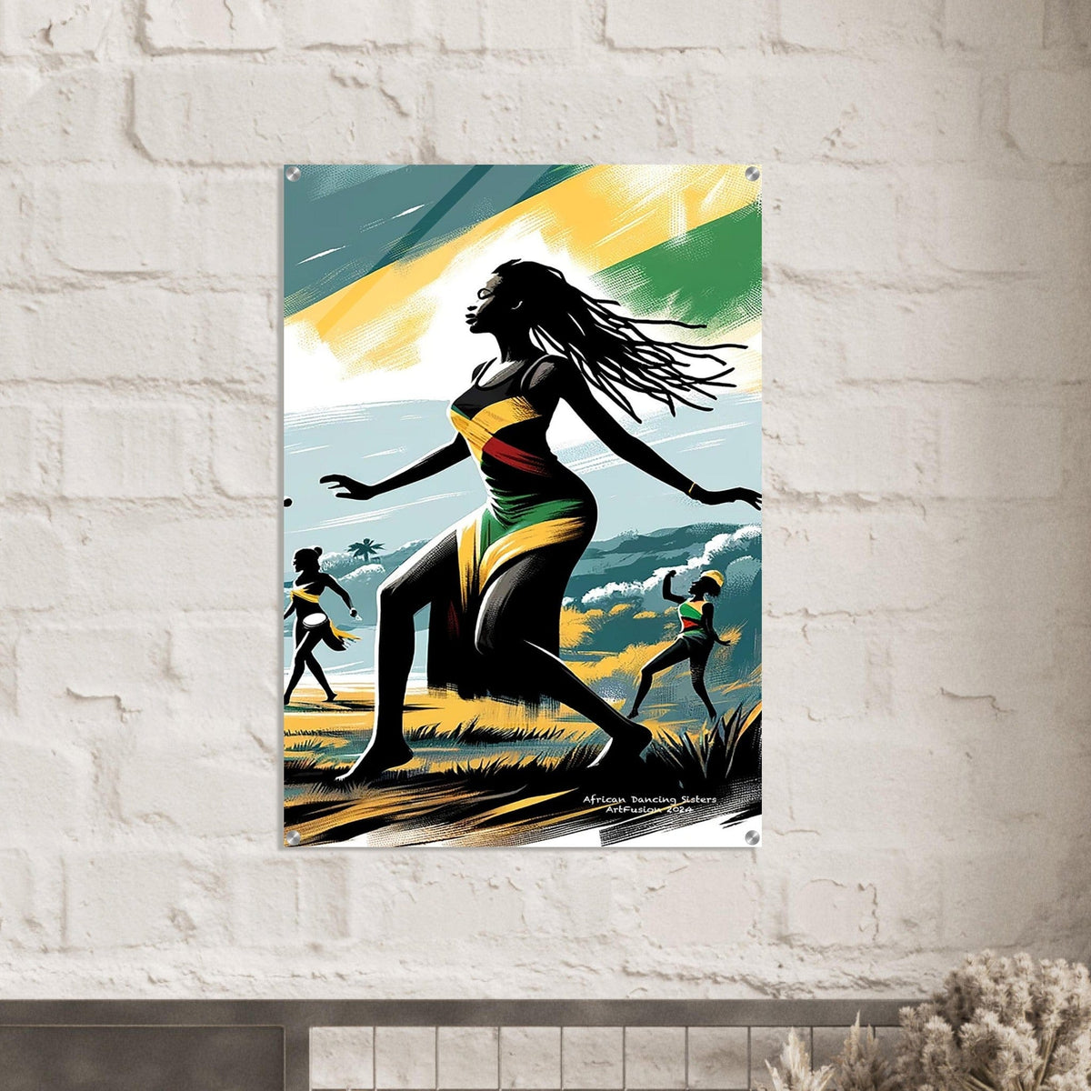 My Store Print Material Cultural Dancing Rhythm One Acrylic Print