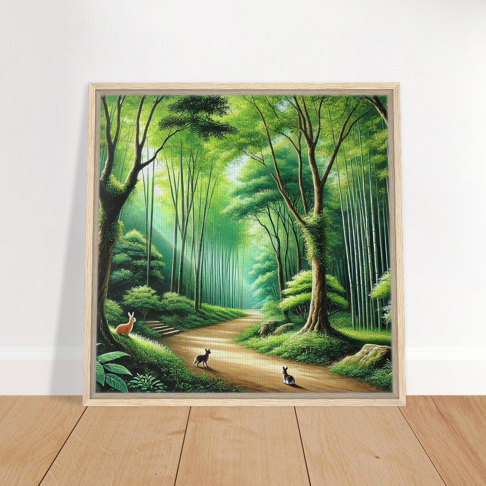 My Store Print Material Garden Walk Two Framed Canvas