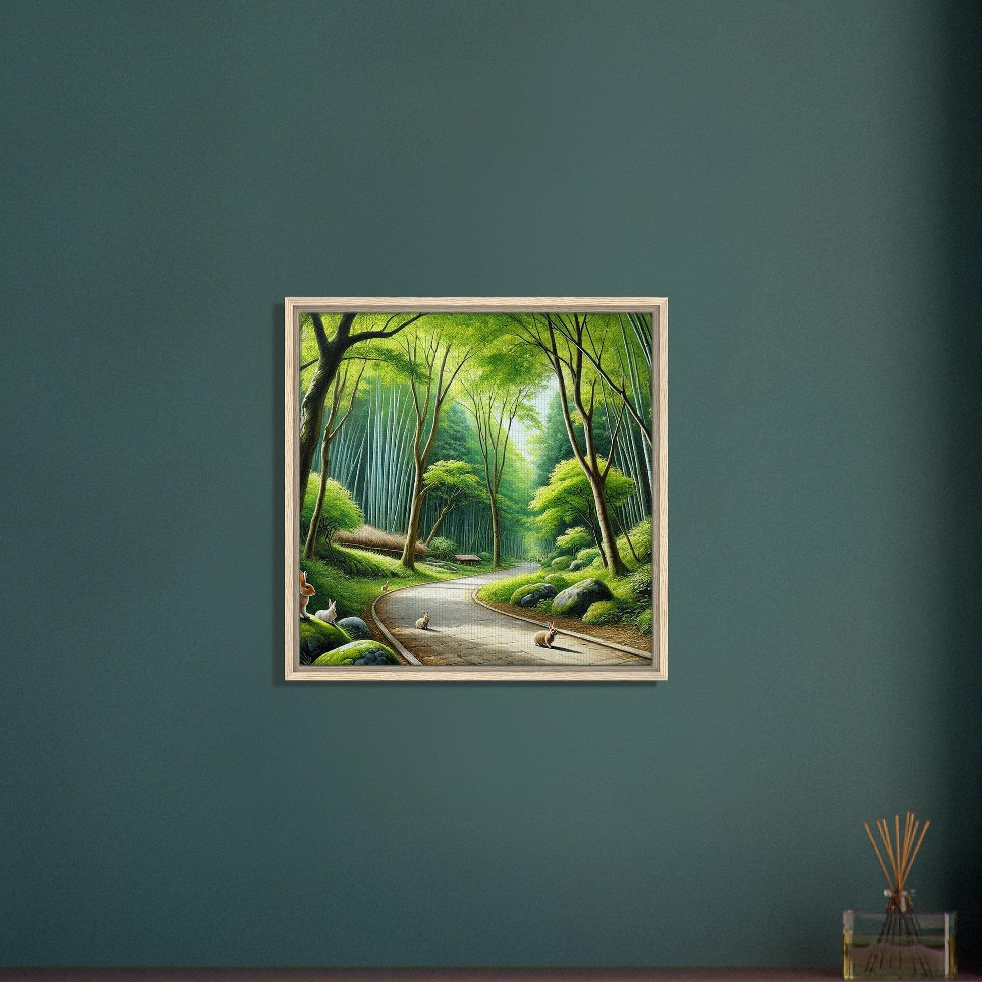 My Store Print Material Old Forrest Trail One Framed Canvas